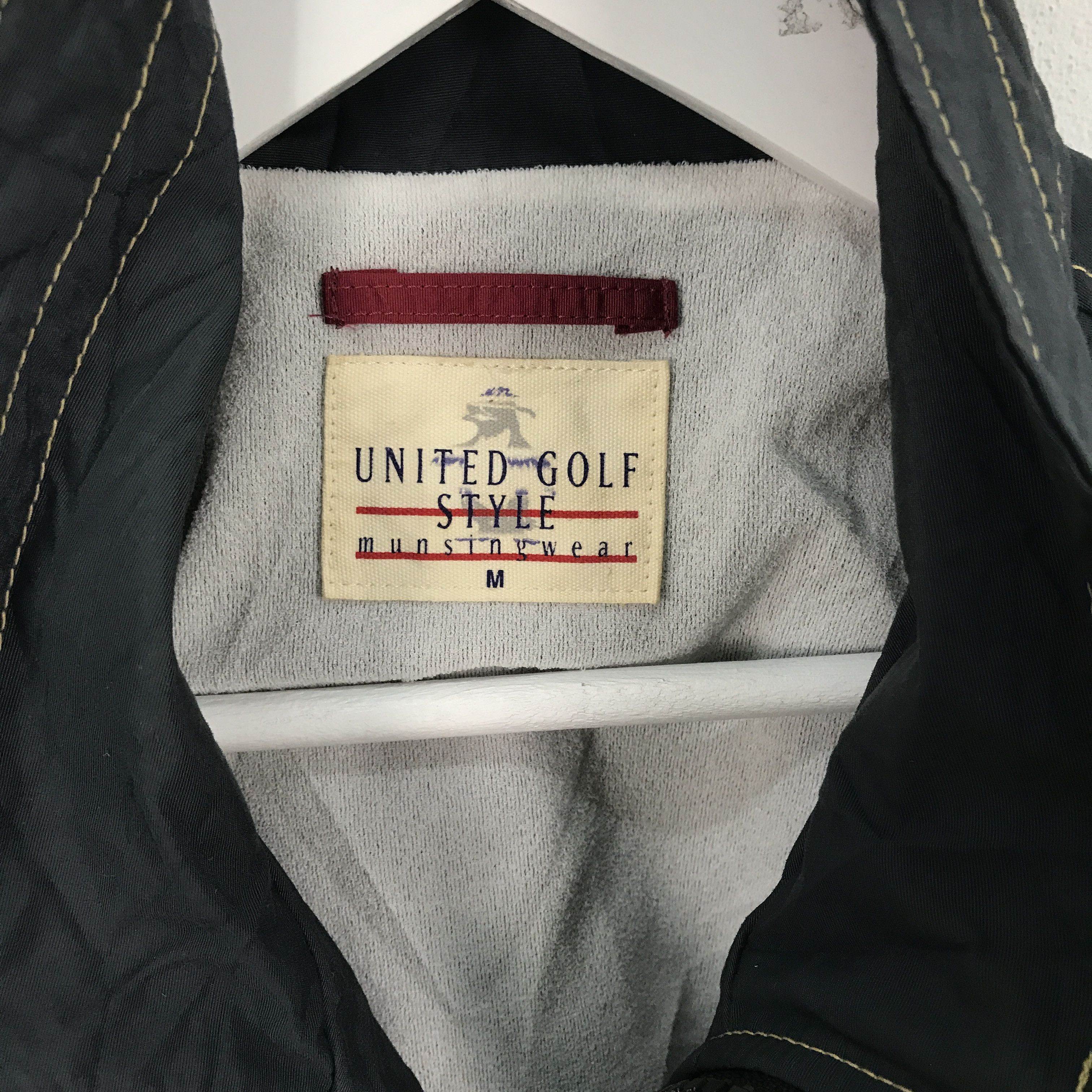 Japanese Brand Rare Munsing Wear Bomber Jacket Size US M / EU 48-50 / 2 - 3 Thumbnail