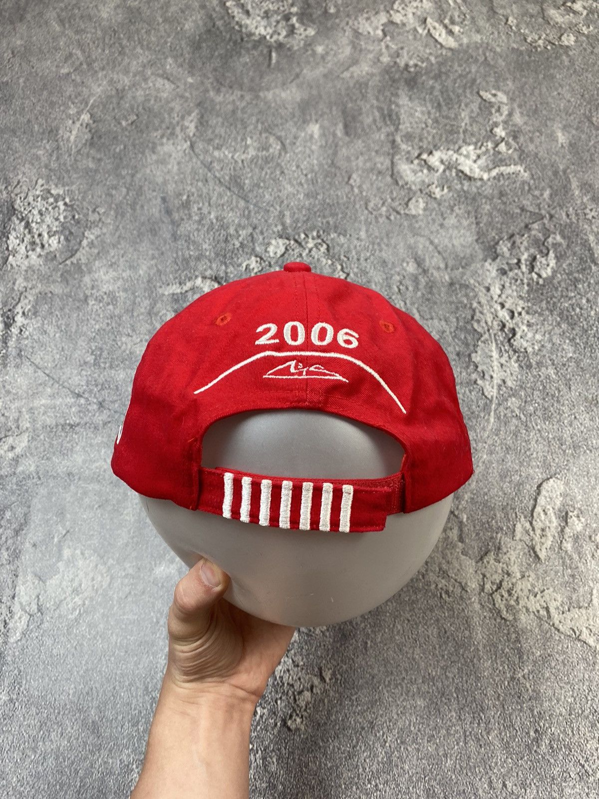 Ferrari Vintage 90s Ferrari Michael Schumacher Racing F-1 Cap Y2K Size ONE SIZE - 5 Thumbnail