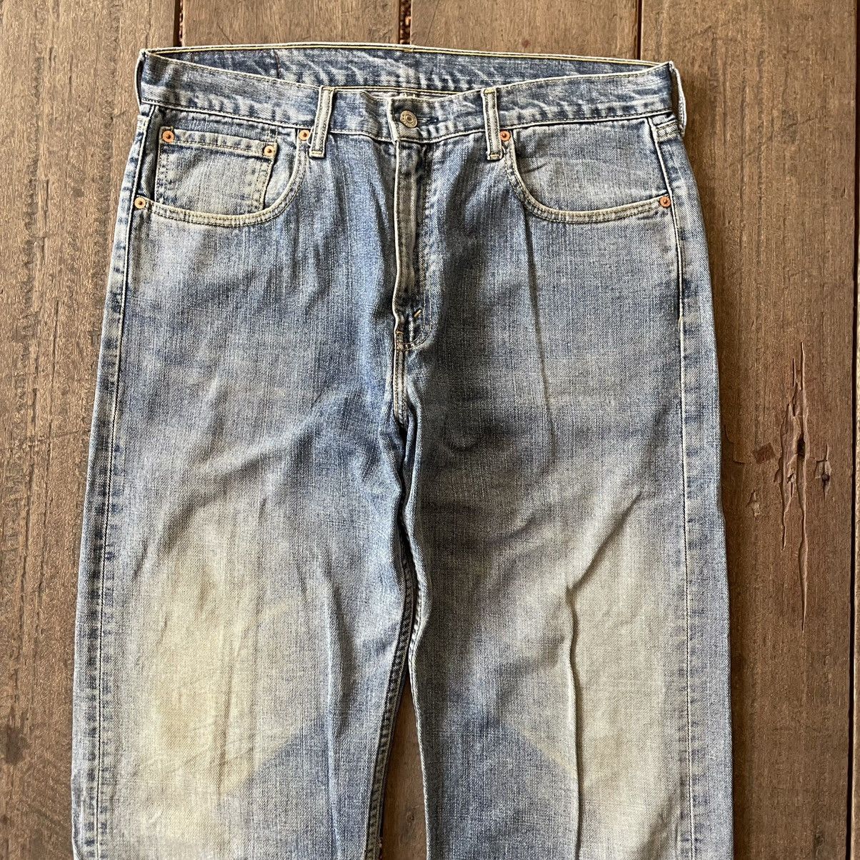 Levi's Vintage Clothing 🔥Vintage Levis 534 Stoned Washed Distress Denim Jeans Size US 35 - 2 Thumbnail