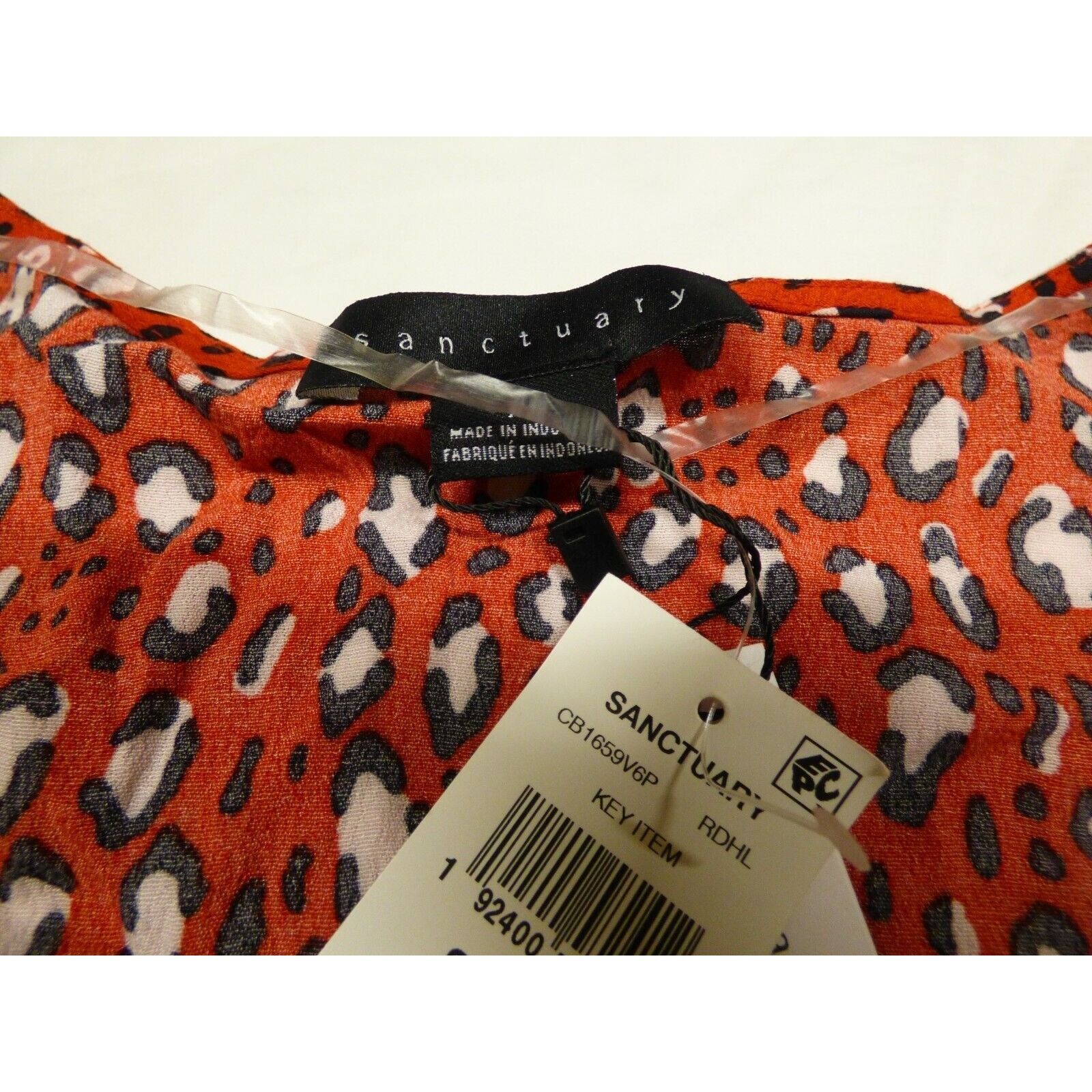 Sanctuary $89.00 Sanctuary Noelle Smocked-Sleeve Top, Red, XS Size XS / US 0-2 / IT 36-38 - 8 Thumbnail