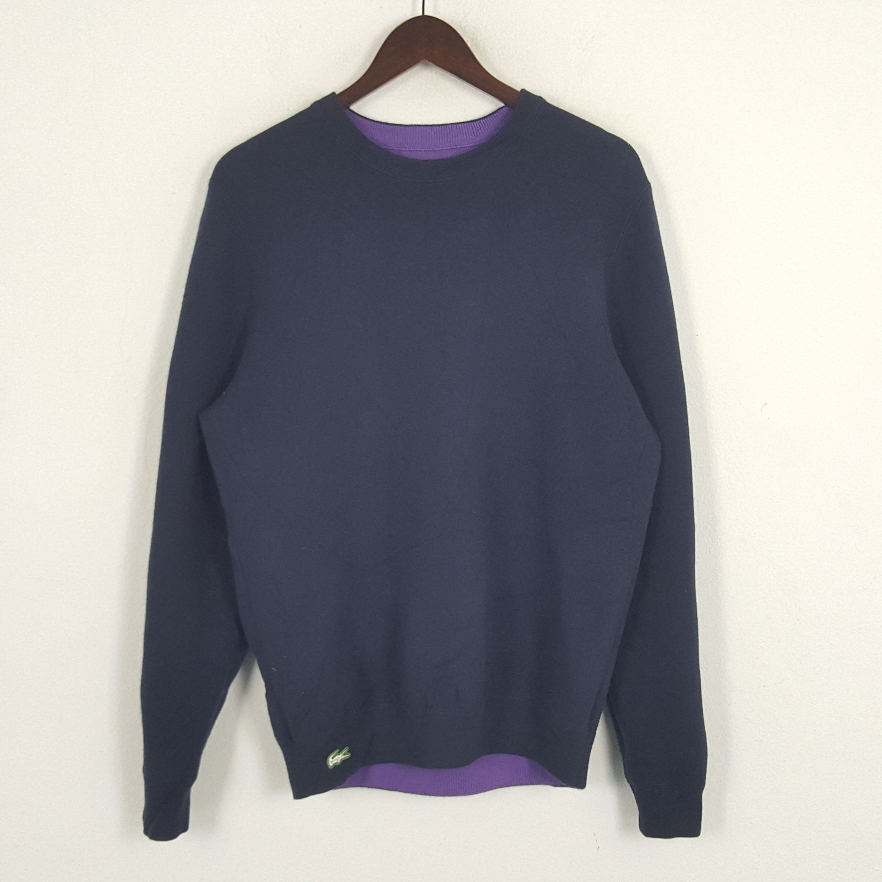 Lacoste × Vintage Vintage Lacoste Reversible Sweatshirts Size US M / EU 48-50 / 2 - 3 Thumbnail