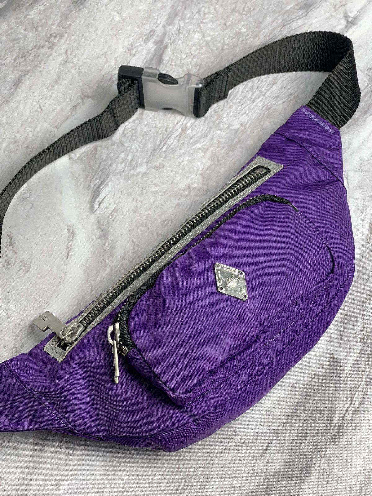 A-COLD-WALL* A-COLD-WALL* Logo Plaque Purple Crossbody Bag Size ONE SIZE - 4 Thumbnail