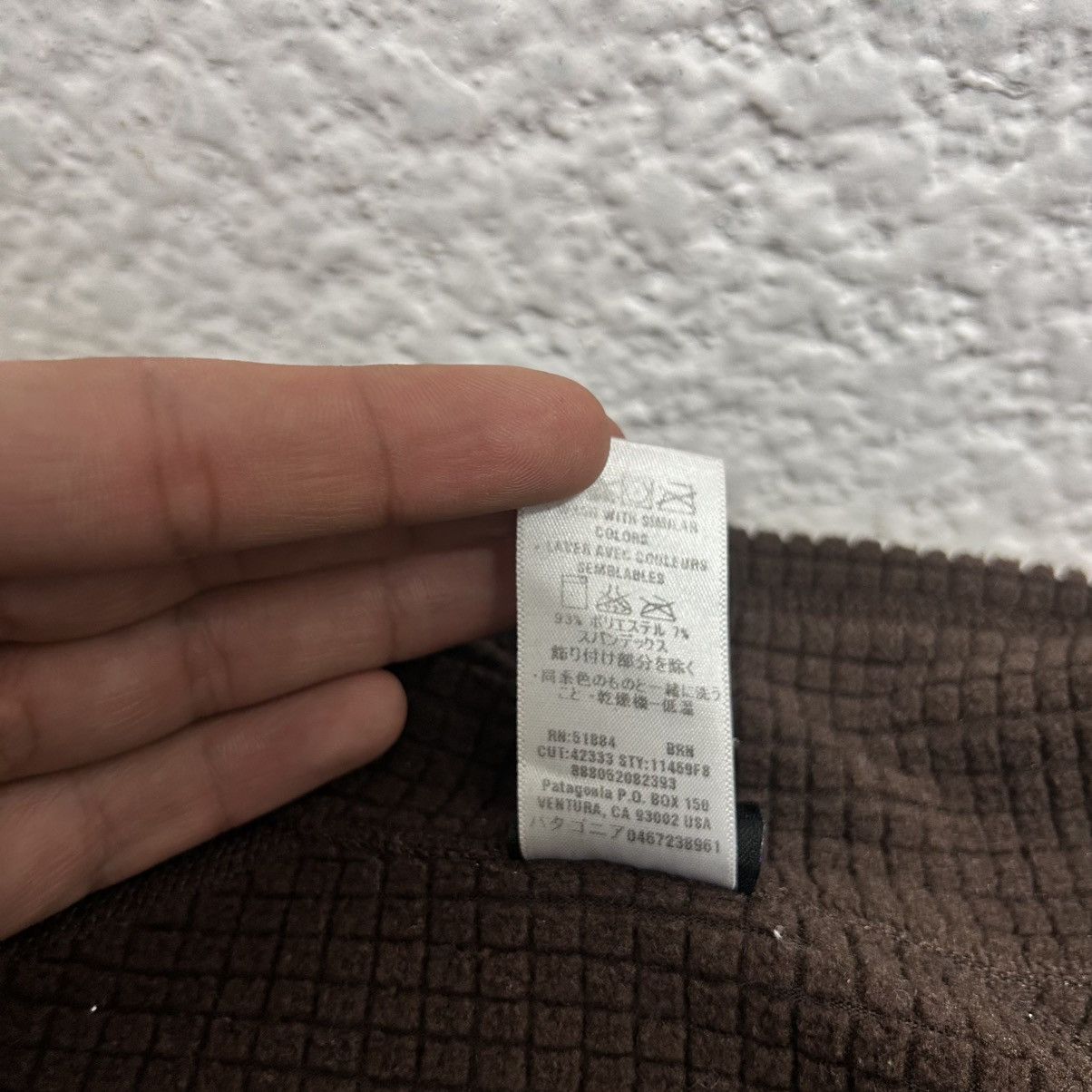 Patagonia PATAGONIA R1 BROWN ZIP UP FLEECE 2008 Size US XL / EU 56 / 4 - 5 Thumbnail