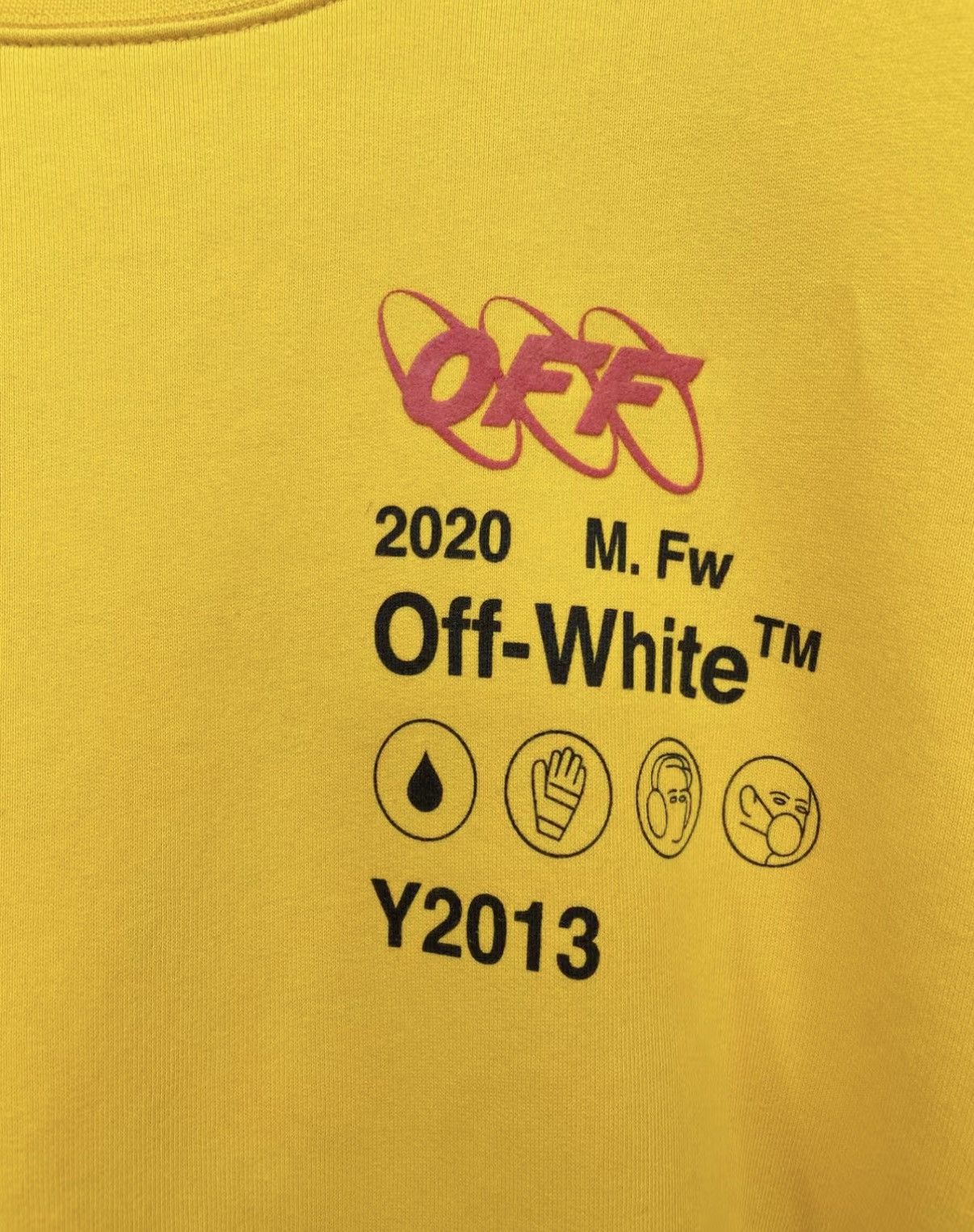Off-White OFF-WHITE Loose Fit Stretch Sweatshirt Size US M / EU 48-50 / 2 - 6 Thumbnail