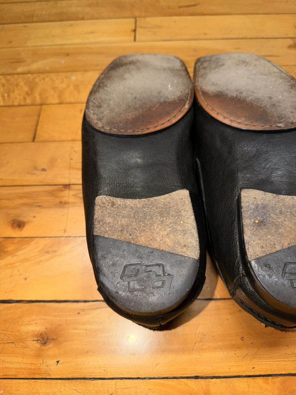 Dolce & Gabbana Dolce & Gabbana Black Leather Loafers Size US 11 / EU 44 - 11 Thumbnail