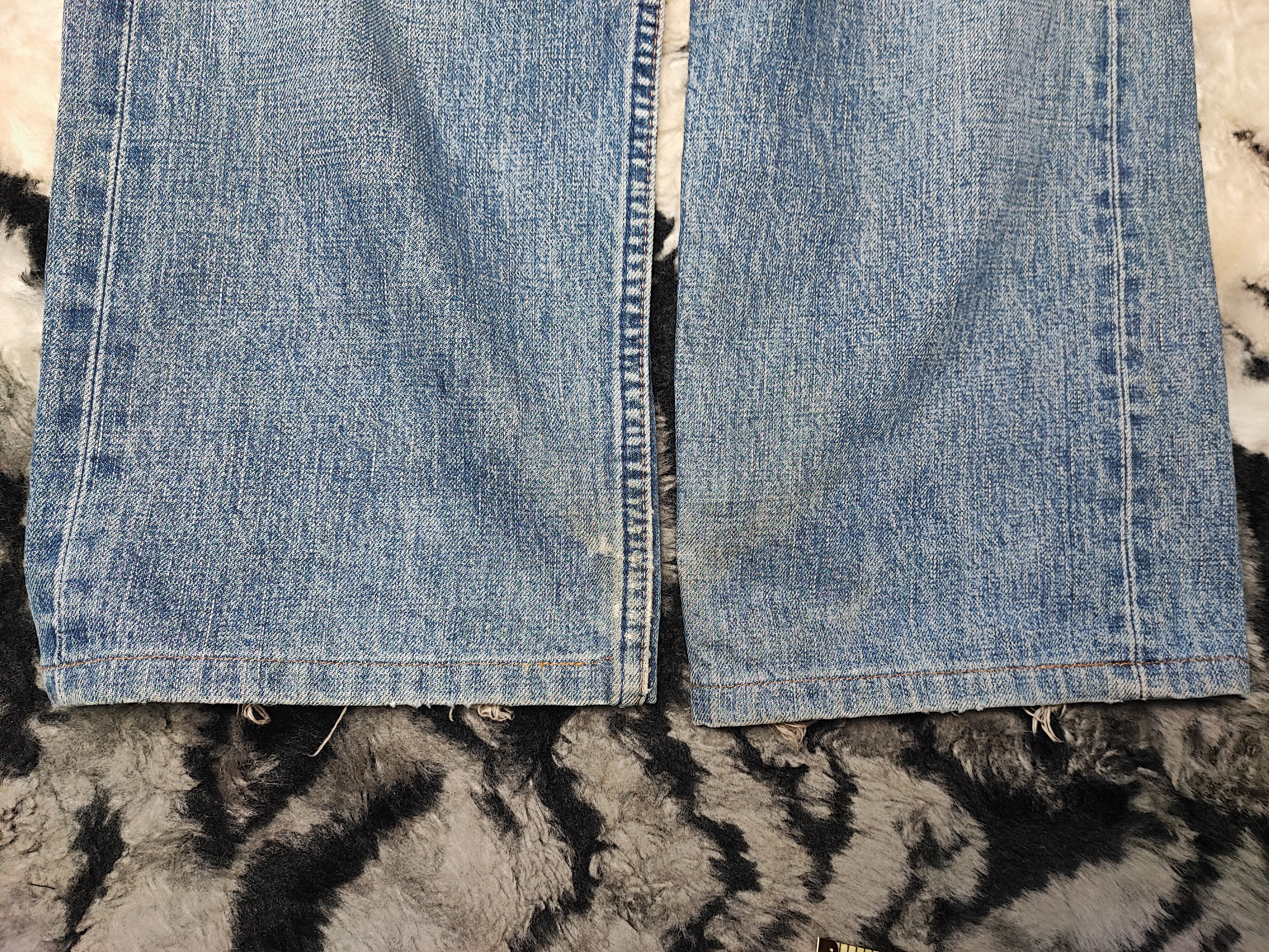 Levi's Vintage Clothing Vintage 90s 503 Levi's distressed selvedge jeans Size US 28 / EU 44 - 7 Thumbnail
