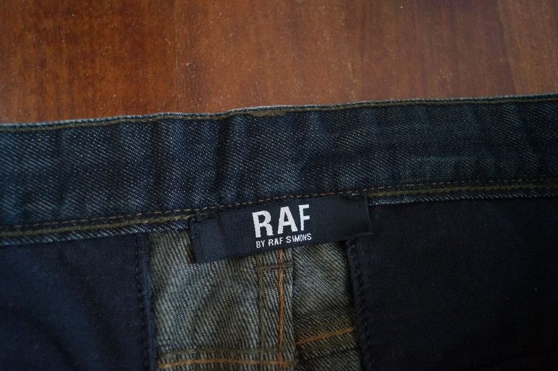 Raf by Raf Simons Raf Simons Dirty Denim Jeans Size US 32 / EU 48 - 9 Thumbnail