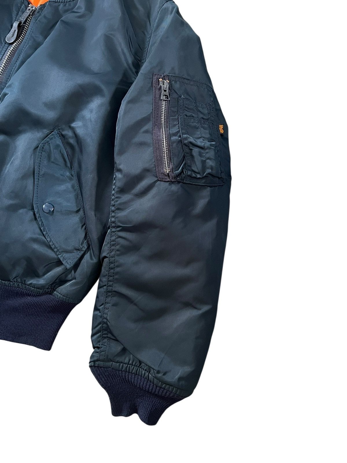 Alpha Industries 1990s Alpha Industries Bomber Jacket Size US M / EU 48-50 / 2 - 4 Thumbnail