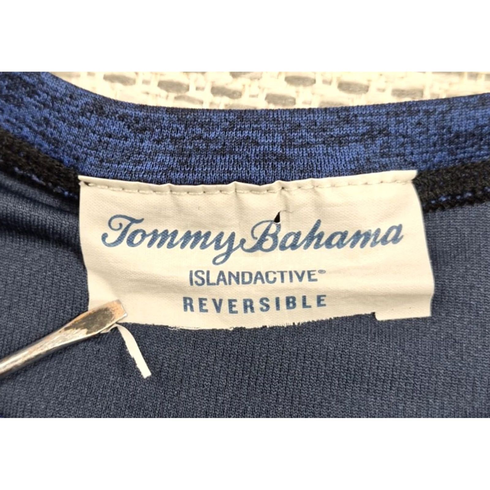 Tommy Bahama Tommy Bahama IslandActive Shirt Adult S Blue Long Sleeve Reversible Tee Top Size US S / EU 44-46 / 1 - 5 Thumbnail