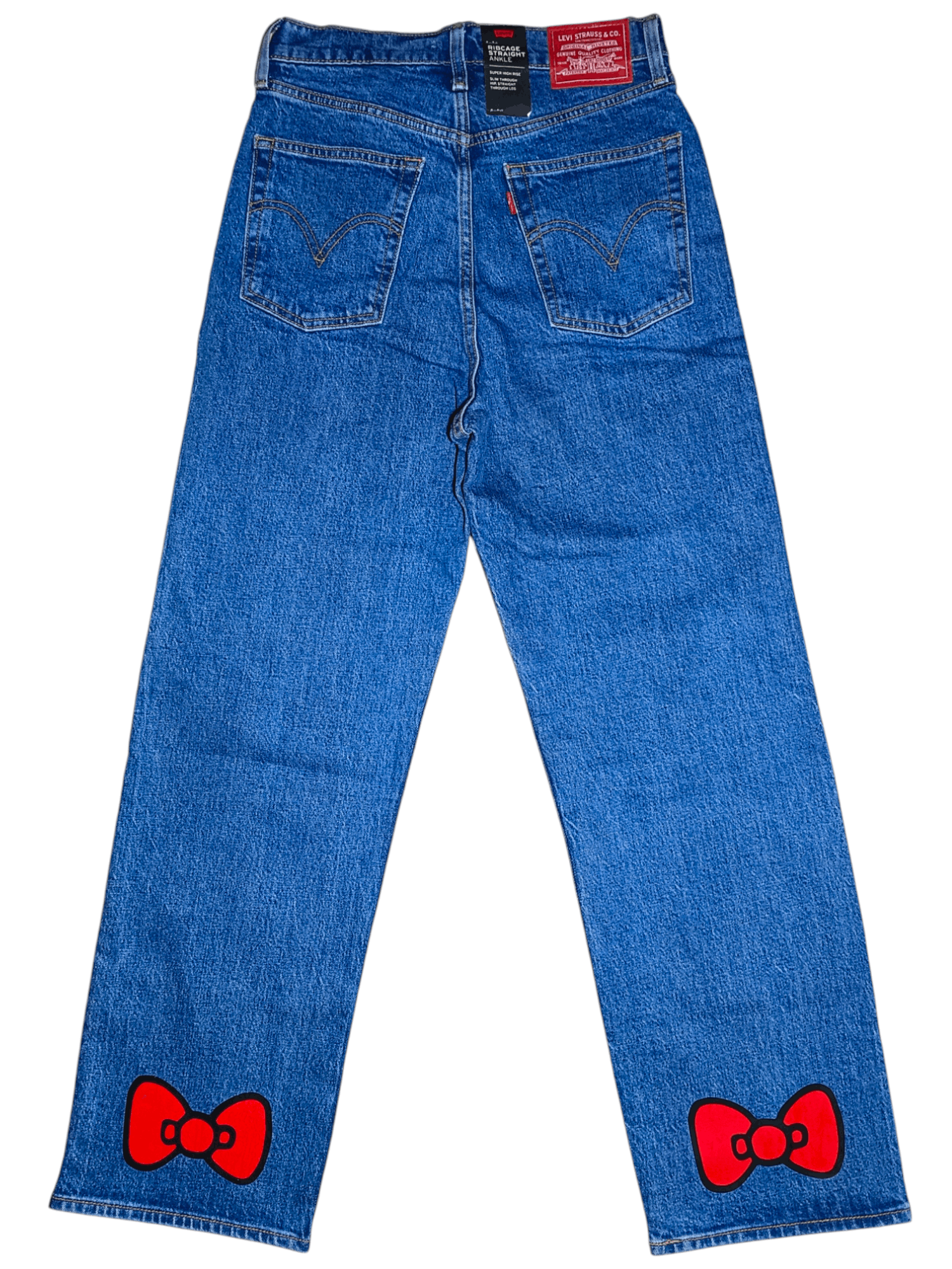 Levi's Rare Levis X Hello Kitty Jeans Size US 29 - 1 Thumbnail