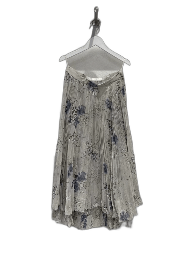 Celine Celine Silk Pleated Skirt Size US 38 / EU 54 - 1 Thumbnail