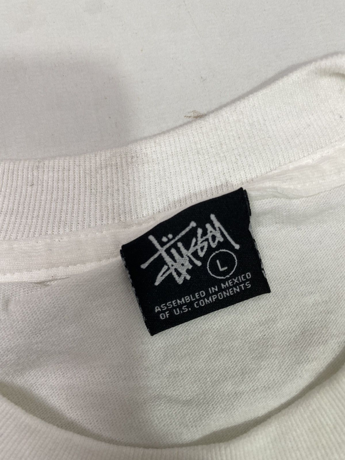 Stussy Stüssy World Tour T-shirt, L, white, new without tags. Size US L / EU 52-54 / 3 - 3 Thumbnail
