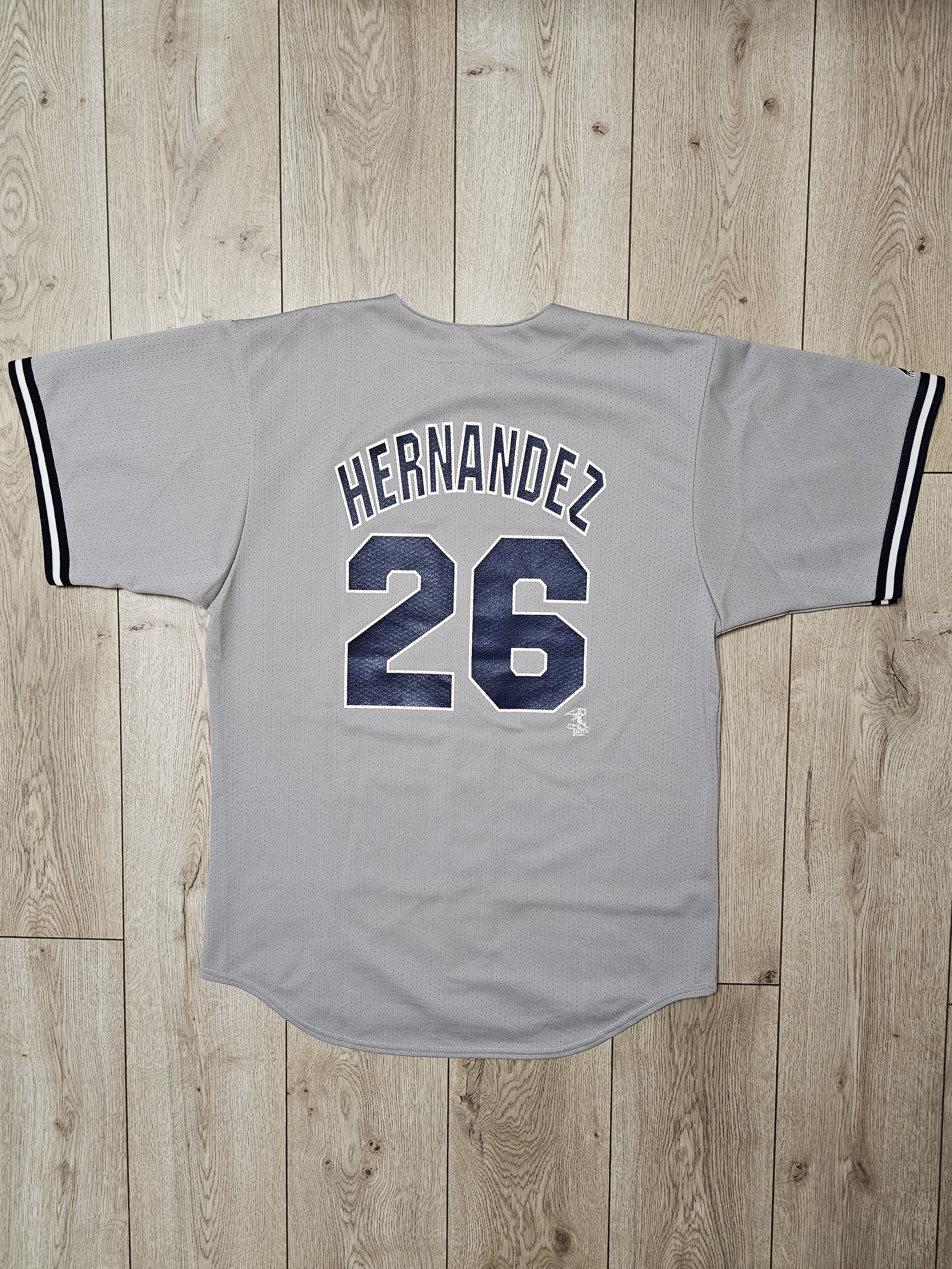 Majestic NEW YORK YANKEES VINTAGE JERSEY HERNANDEZ BASEBALL JERSEY Size US L / EU 52-54 / 3 - 2 Thumbnail