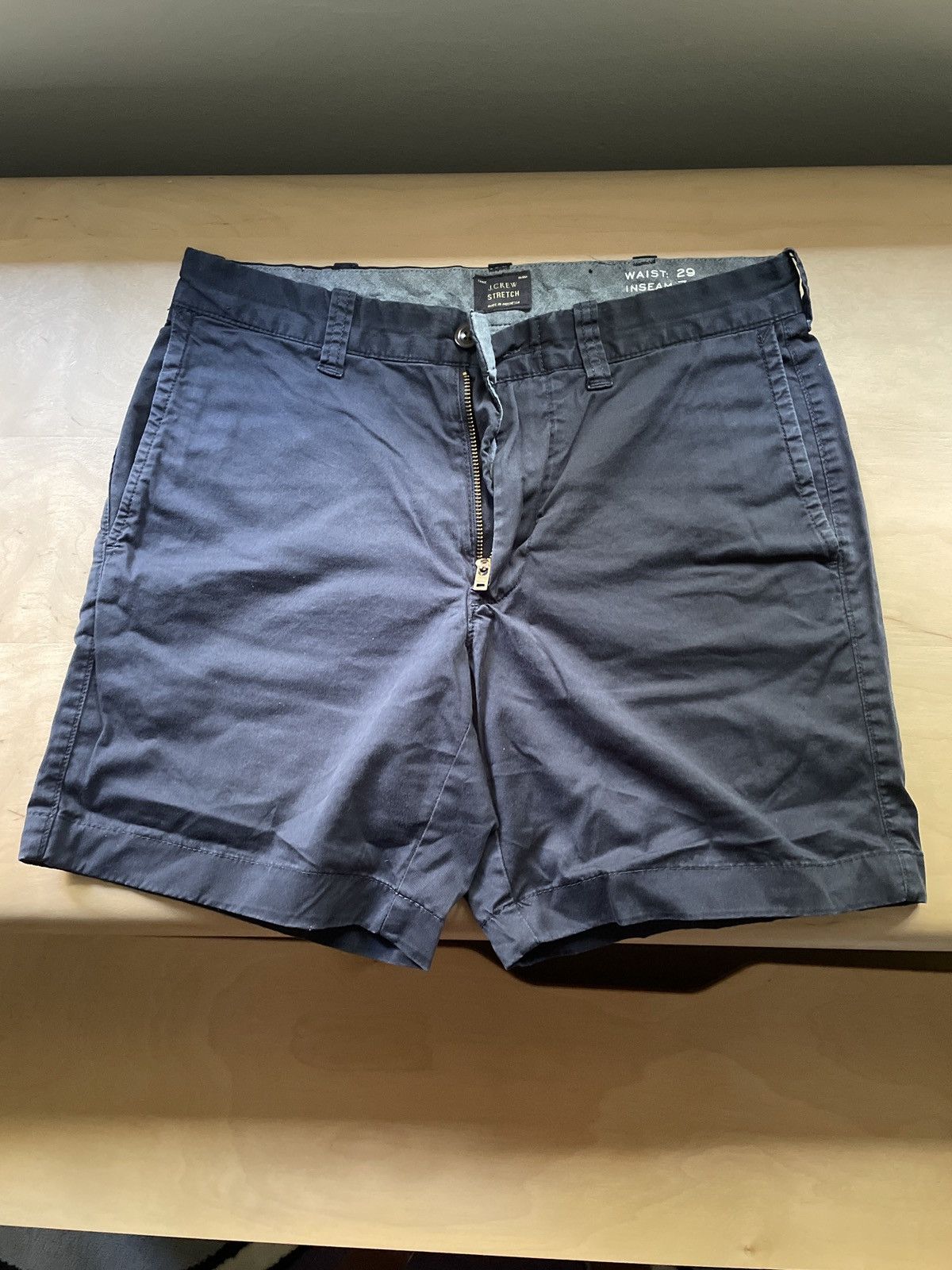 J.Crew Navy chino shorts Size US 29 - 1 Thumbnail