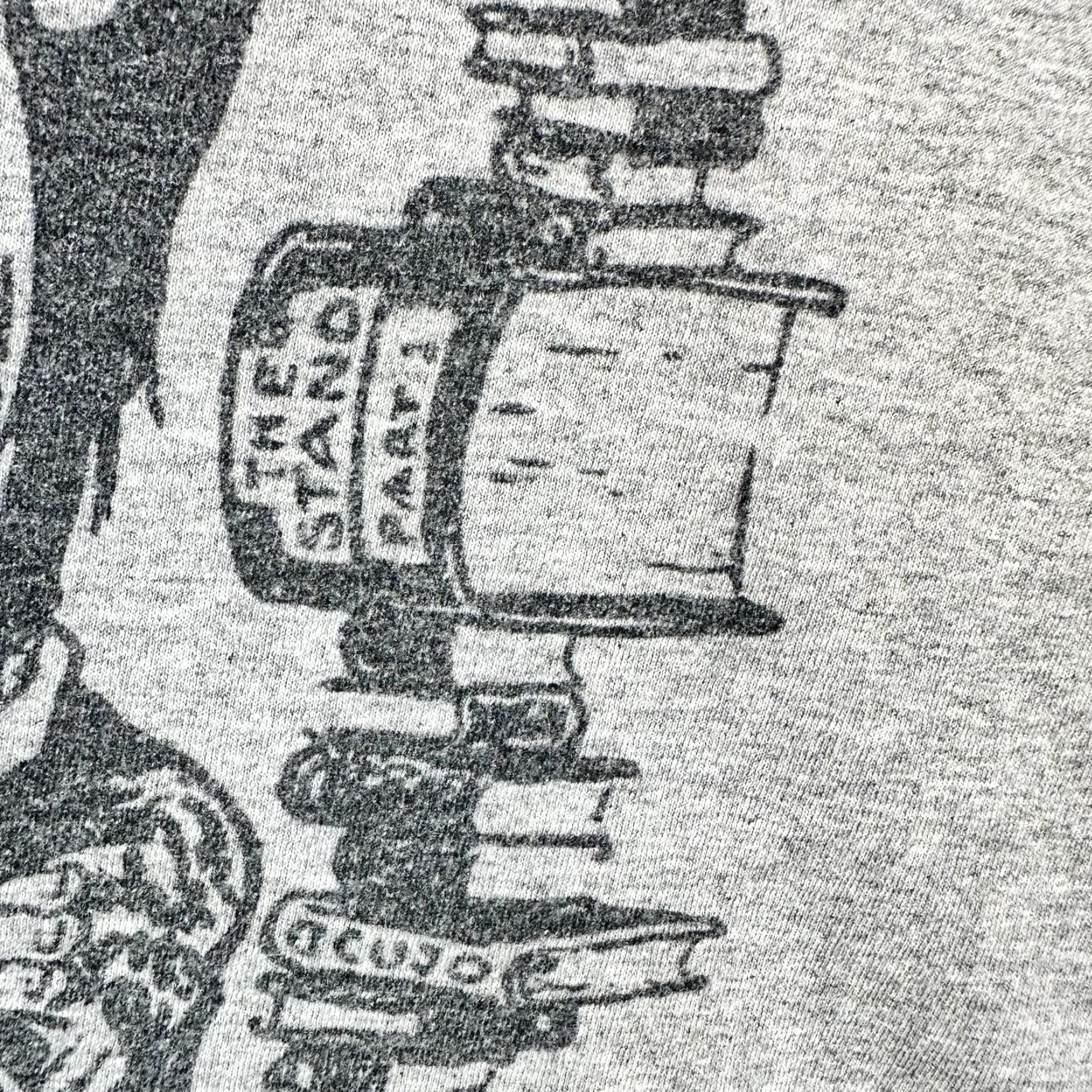 Fruit Of The Loom 5XL Stephen King Horror Author Graphic Shirt Mens Gray Carrie The Stand Cujo Size US XXL / EU 58 / 5 - 6 Thumbnail