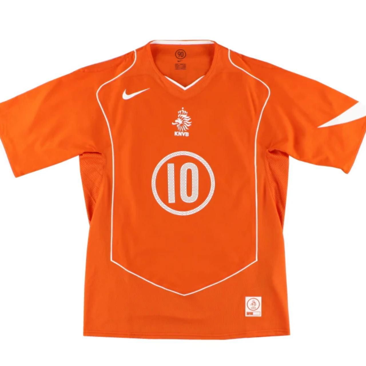 Nike Rare Limited Edition Player Issue Nike 2004-06 Netherlands Size US L / EU 52-54 / 3 - 1 Thumbnail