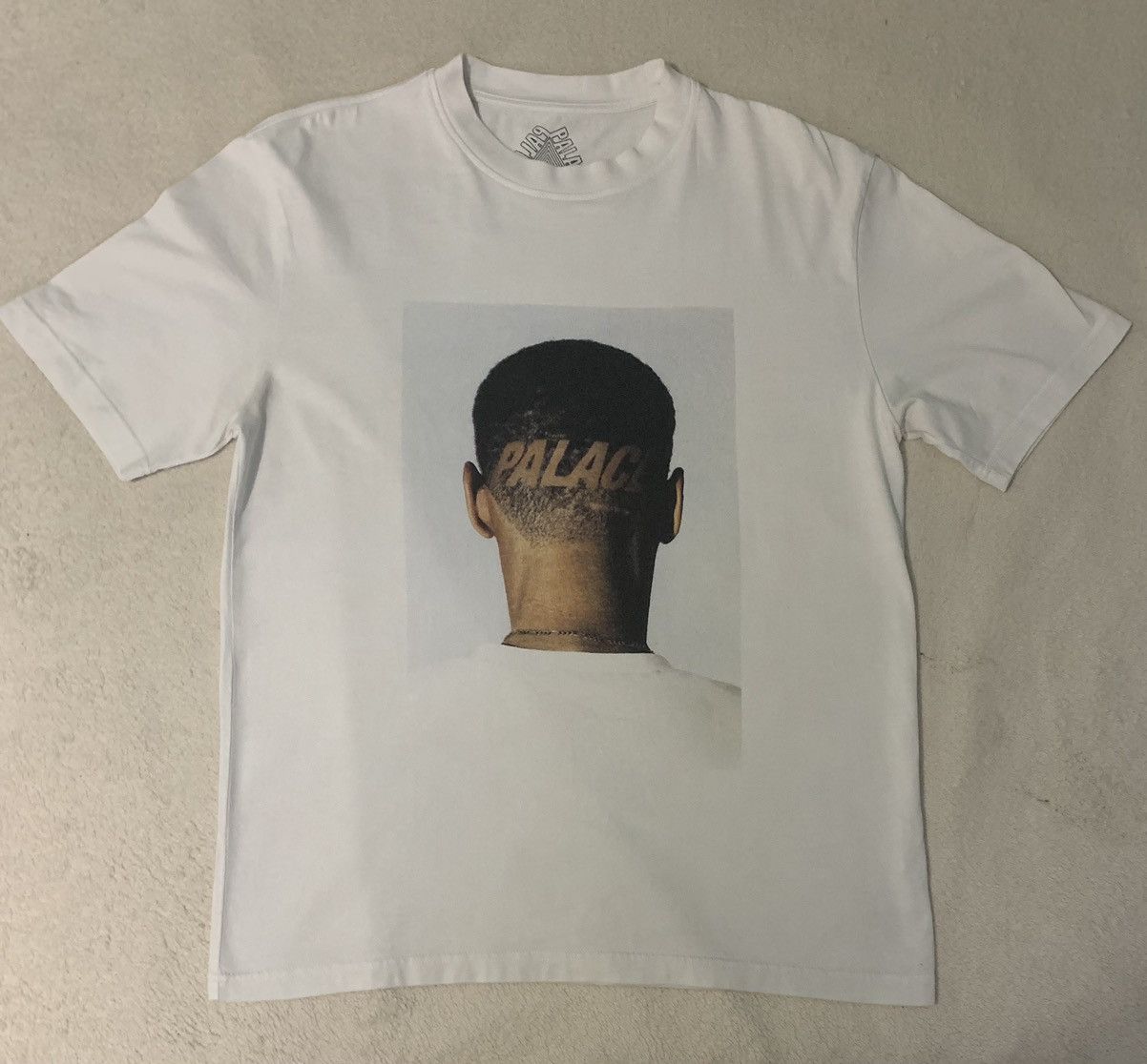Evisu × Palace PALACE EVISU HEART T-SHIRT (WHITE) | Grailed