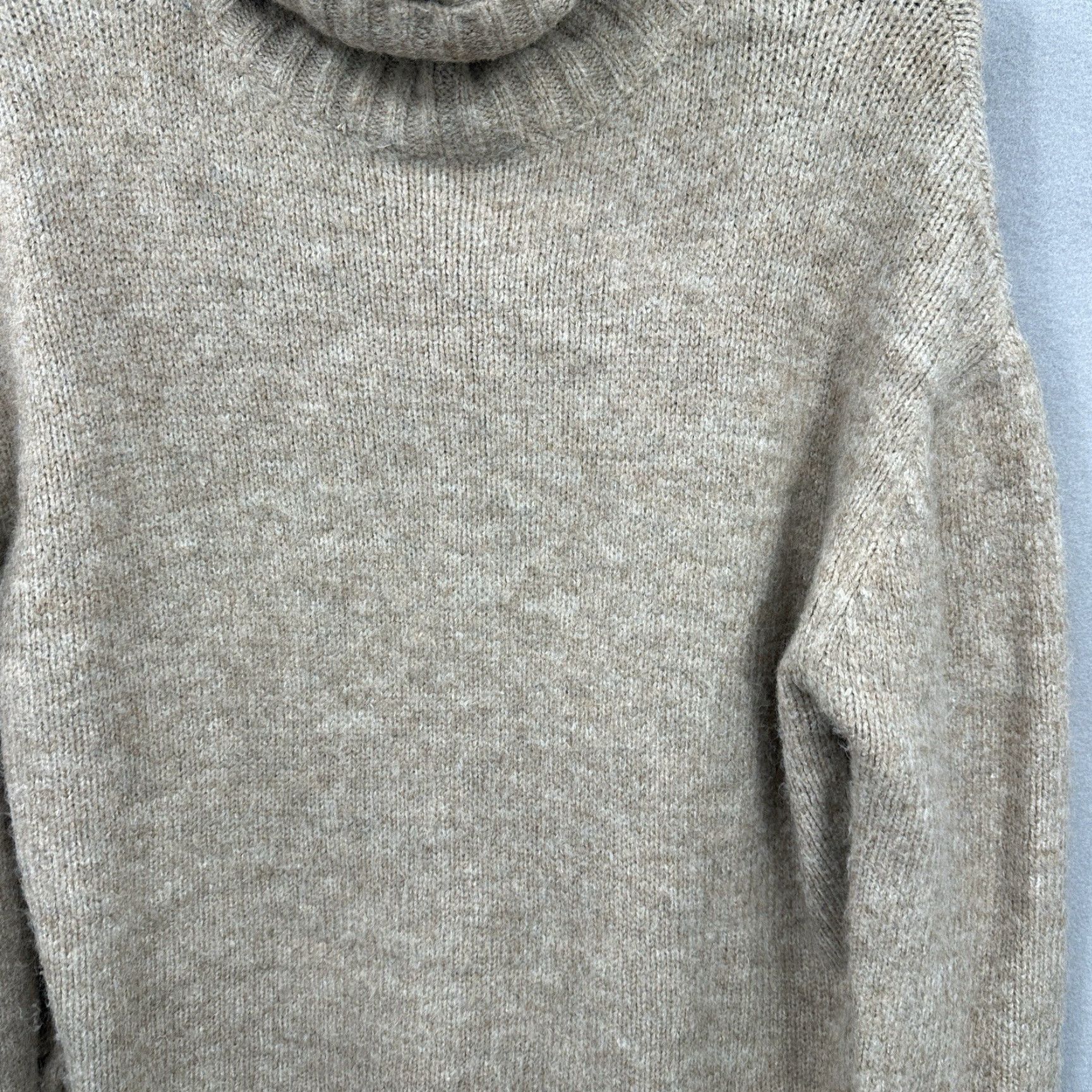 Citizen Modern Citizen Sweater Womens Small Oversized Knit Beige Crew Neck Long Sleeve Quiet Luxury Size S / US 4 / IT 40 - 7 Thumbnail