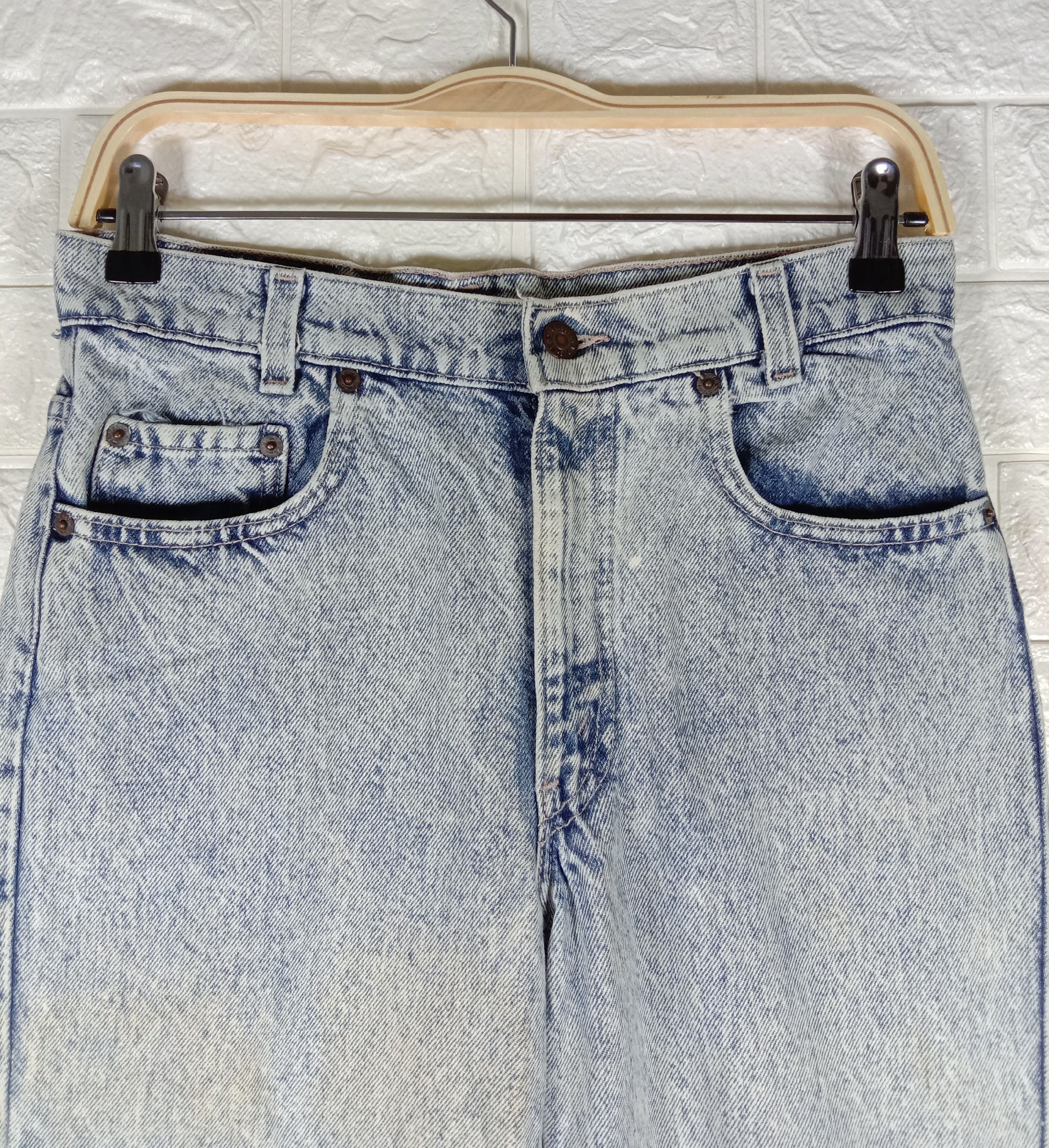 Levi's Vintage 90s Levi's 505 Acid Wash Jeans Size US 30 / EU 46 - 2 Thumbnail