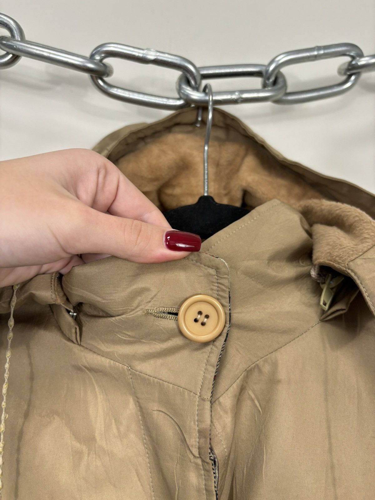 Burberry Vintage Burberry Nova Check Classic Belted Hooded Coat Size US L / EU 52-54 / 3 - 14 Thumbnail