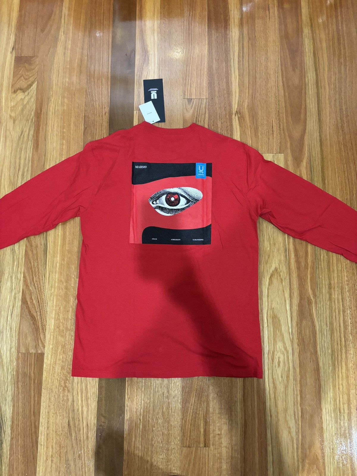 Undercover Mars89 x A Clockwork Orange Undercover SS20 LS Tee Red Size US XL / EU 56 / 4 - 2 Thumbnail