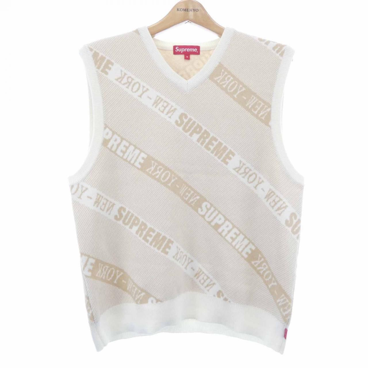 トップス supreme 21ss strip sweater vest Supreme Stripe Sweater Vest (SS21) - $138
