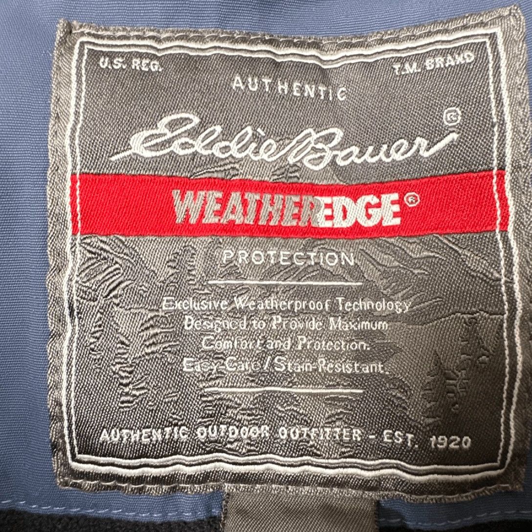 Eddie Bauer VINTAGE Eddie Bauer Weatheredge Jacket Mens Large Blue Winter Snow Ski Coat HOODless (NO HOOD) Anorak Regular Size L Blues Skiing Adults Unisex Size US L / EU 52-54 / 3 - 7 Thumbnail