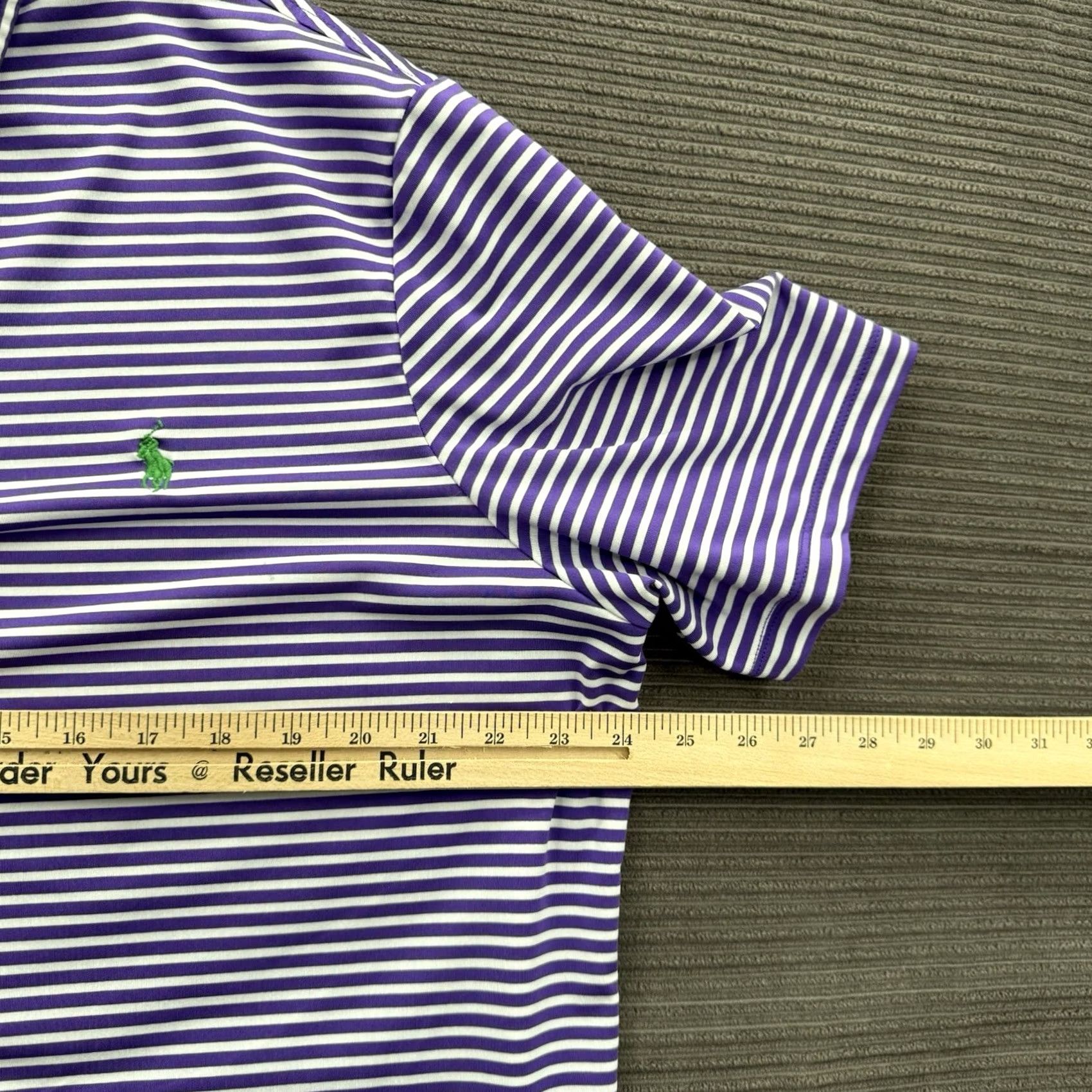 Ralph Lauren Ralph Lauren Performance Polo Shirt Men XL Multicolor Striped Short Sleeve Golf Polo Shirt Adidas? Size US XL / EU 56 / 4 - 4 Thumbnail