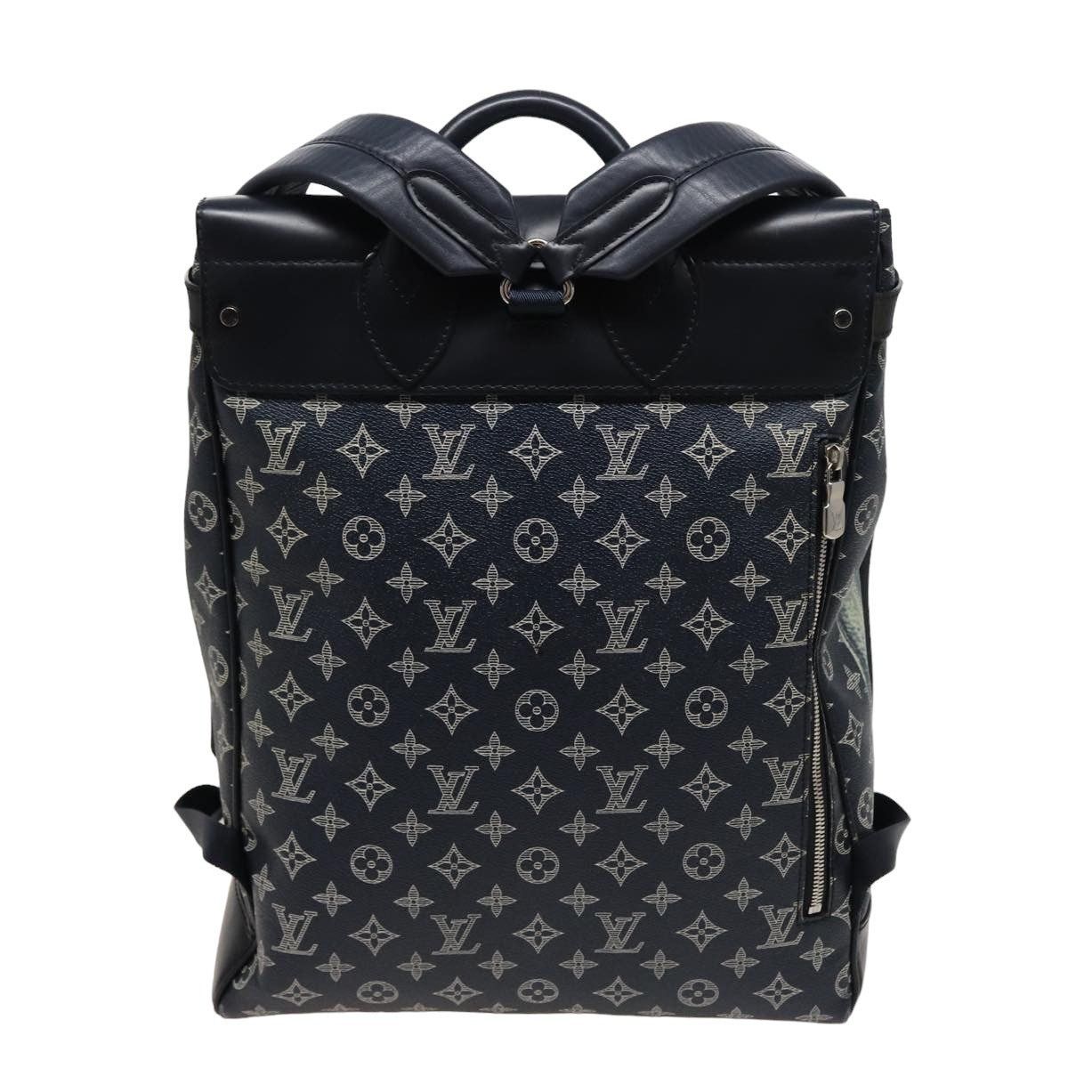 Louis Vuitton LOUIS VUITTON Monogram Savanna Steamer Backpack Black M54126 Size ONE SIZE - 2 Thumbnail