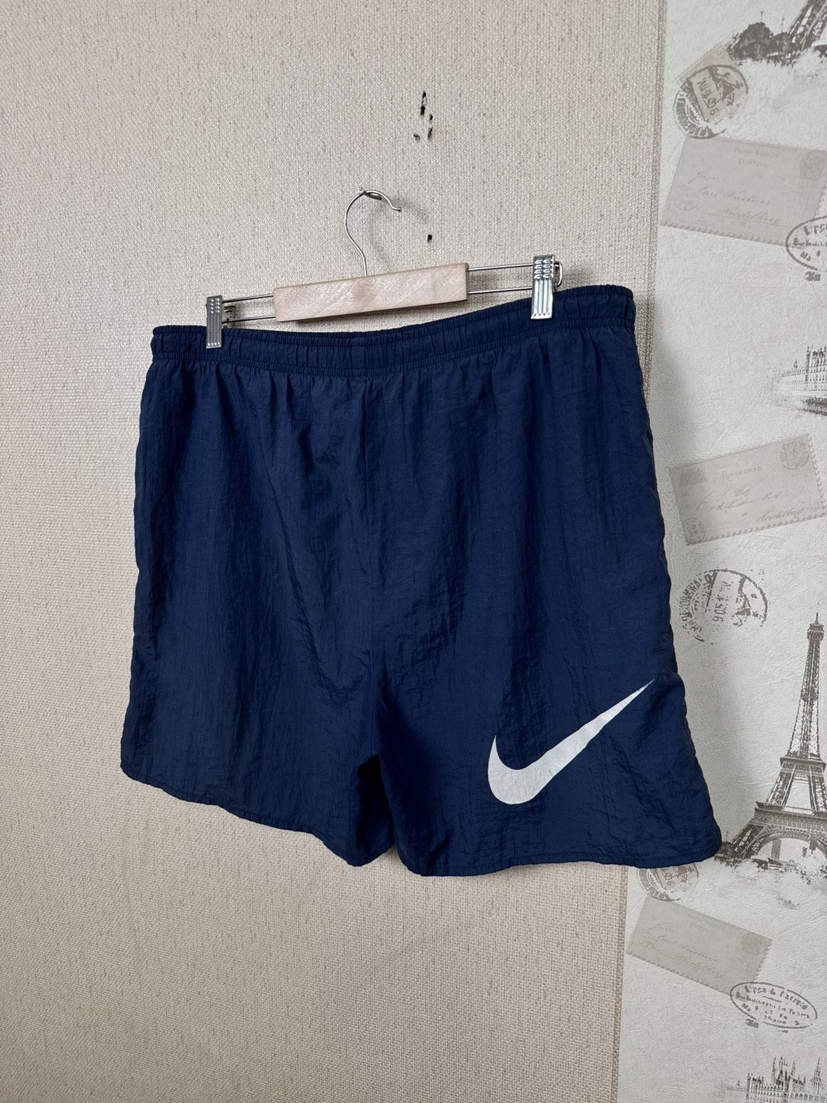 Nike Vintage Nike Shorts Swiming Trucks XL Nylon Blue Streetwear Size US 34 / EU 50 - 7 Thumbnail