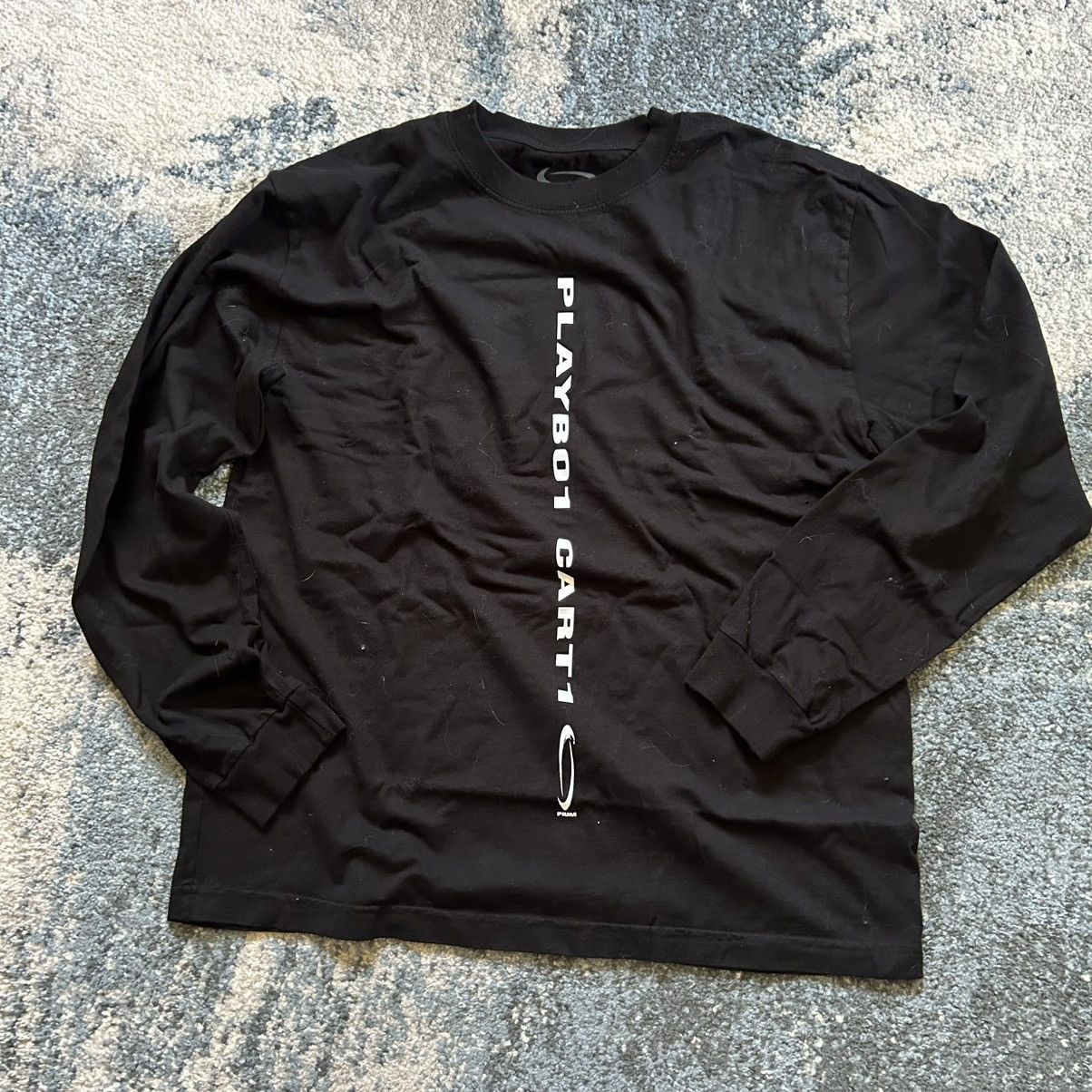 Playboi Carti iAM SWAMP TiRE L/S TEE OPiUM i AM MUSiC GOTH CRUST PUNK Size US L / EU 52-54 / 3 - 3 Thumbnail
