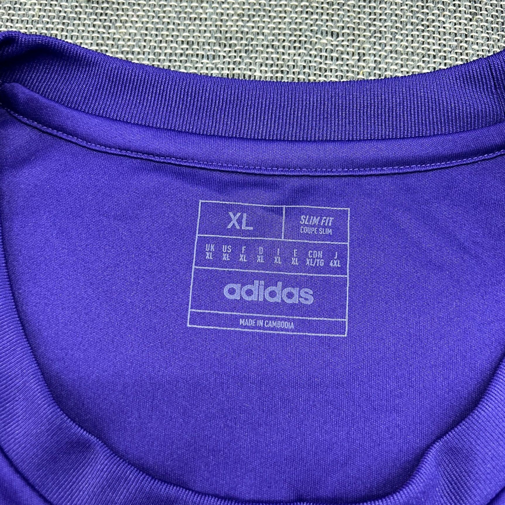 Adidas adidas Tennis Borussia Berlin 2022 2023 Third Football Jersey Mens XL Purple Size US XL / EU 56 / 4 - 6 Thumbnail