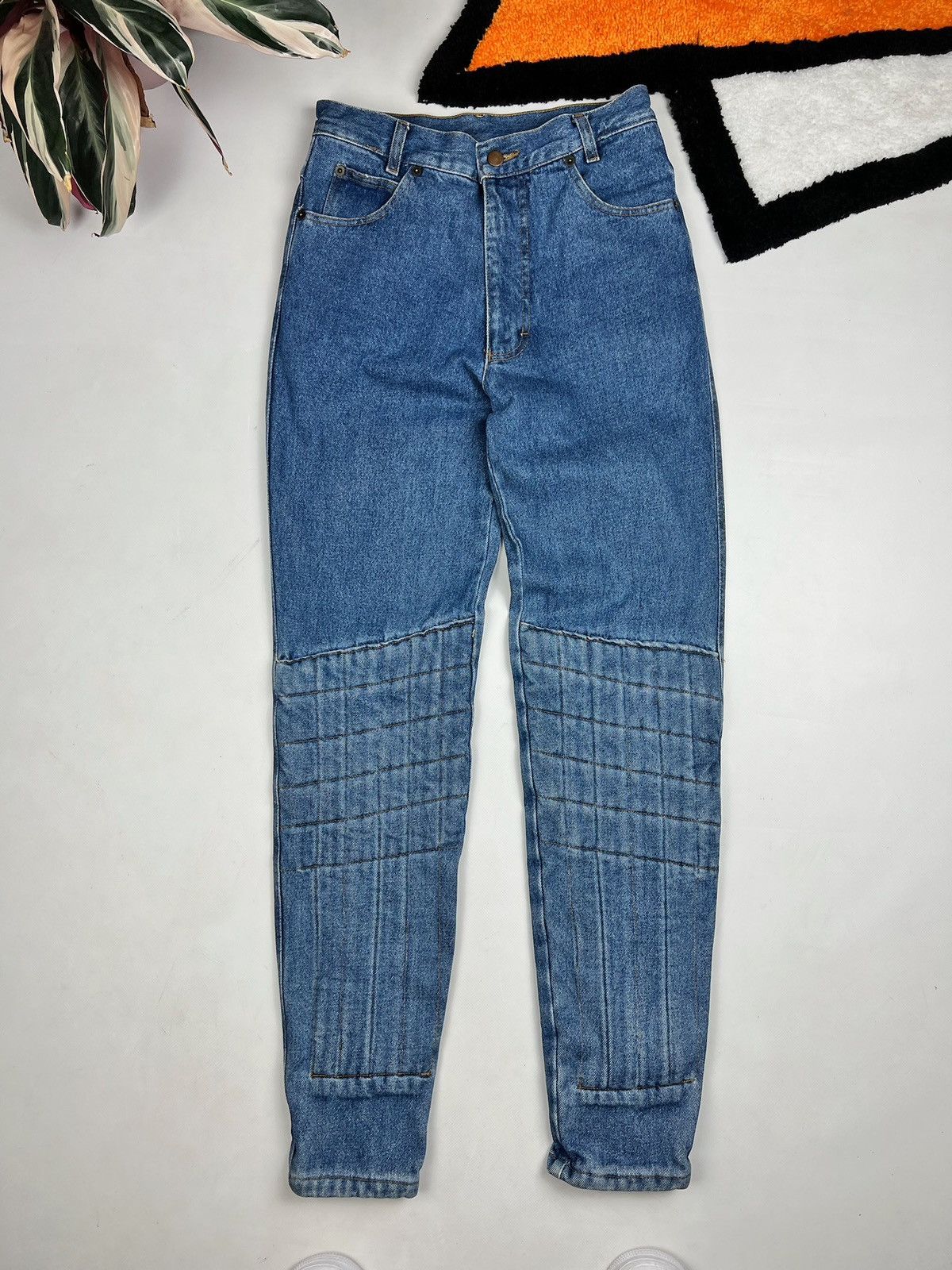 Vintage Vintage Giali Motorcycle Jeans Pants Size US 30 / EU 46 - 1 Thumbnail