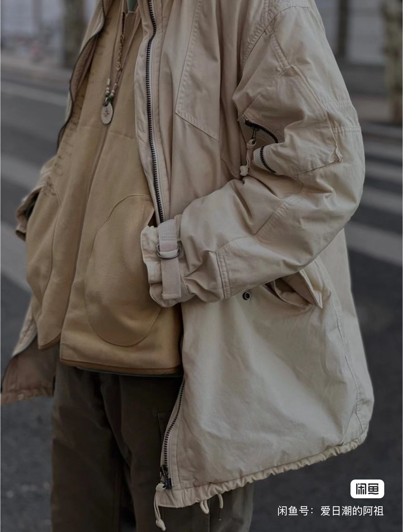 Visvim Visvim 21aw S.A.R Jkt sar Ivory Size US M / EU 48-50 / 2 - 3 Thumbnail