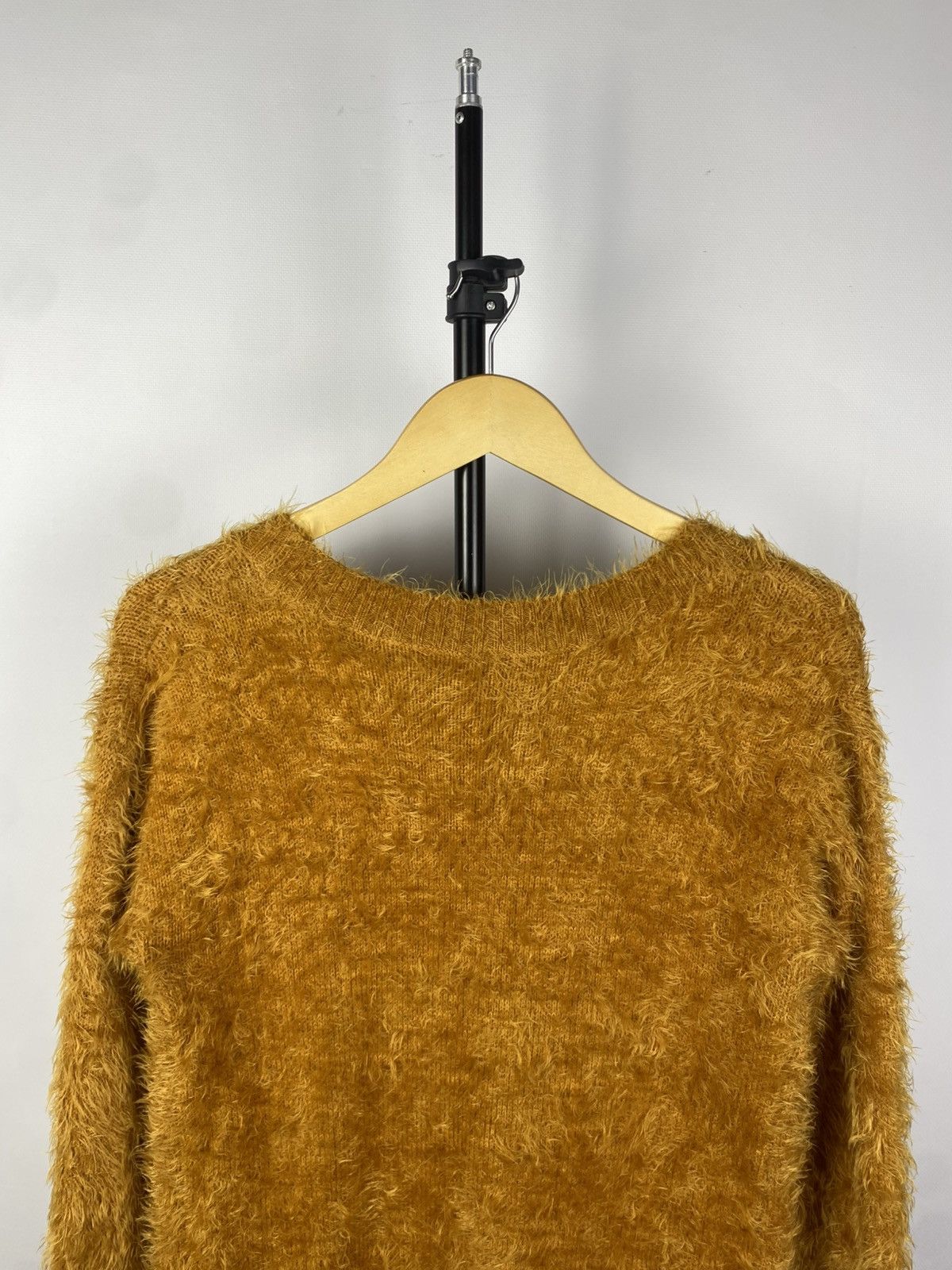Japanese Brand 💥Y2k Vintage Fluffy Mohair Fuzzy Japanese style cardigan Size M / US 6-8 / IT 42-44 - 4 Thumbnail