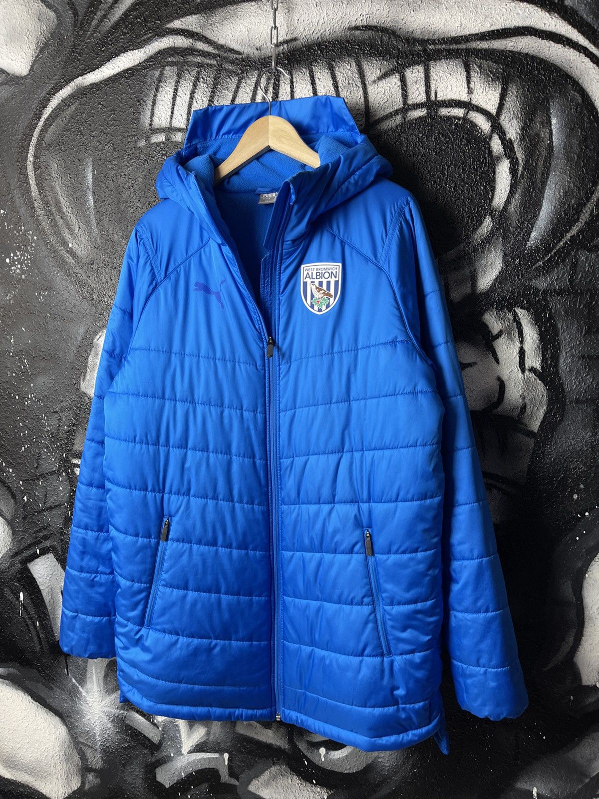 Puma Puma West Bromwich Albion F. C. Winter Soccer Jacket Men’s Size 50 Size US M / EU 48-50 / 2 - 5 Thumbnail