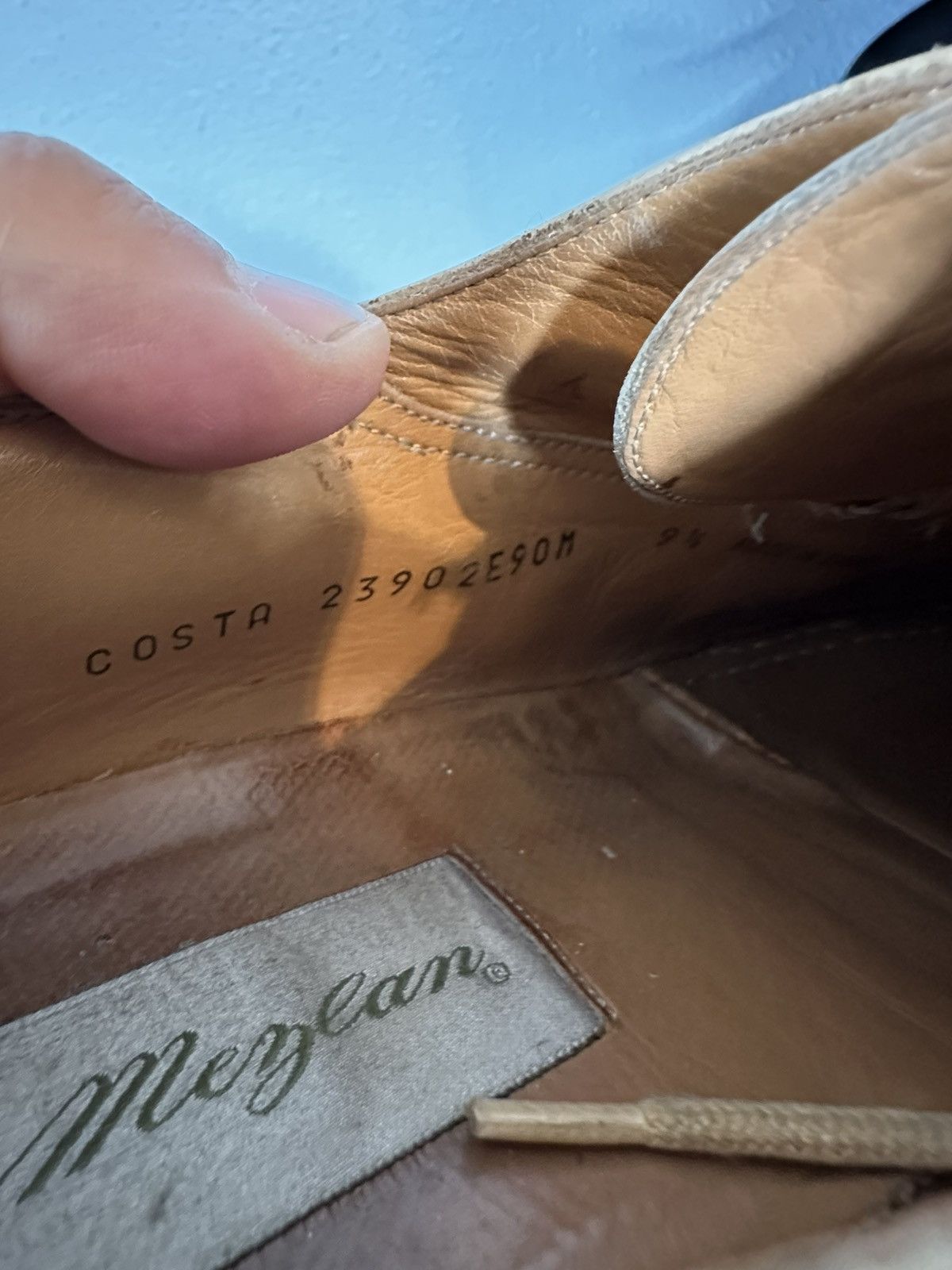 Mezlan Mezlan Costa Two-Tone Wingtip Oxford – 9.5M Size US 9.5 / EU 42-43 - 7 Thumbnail