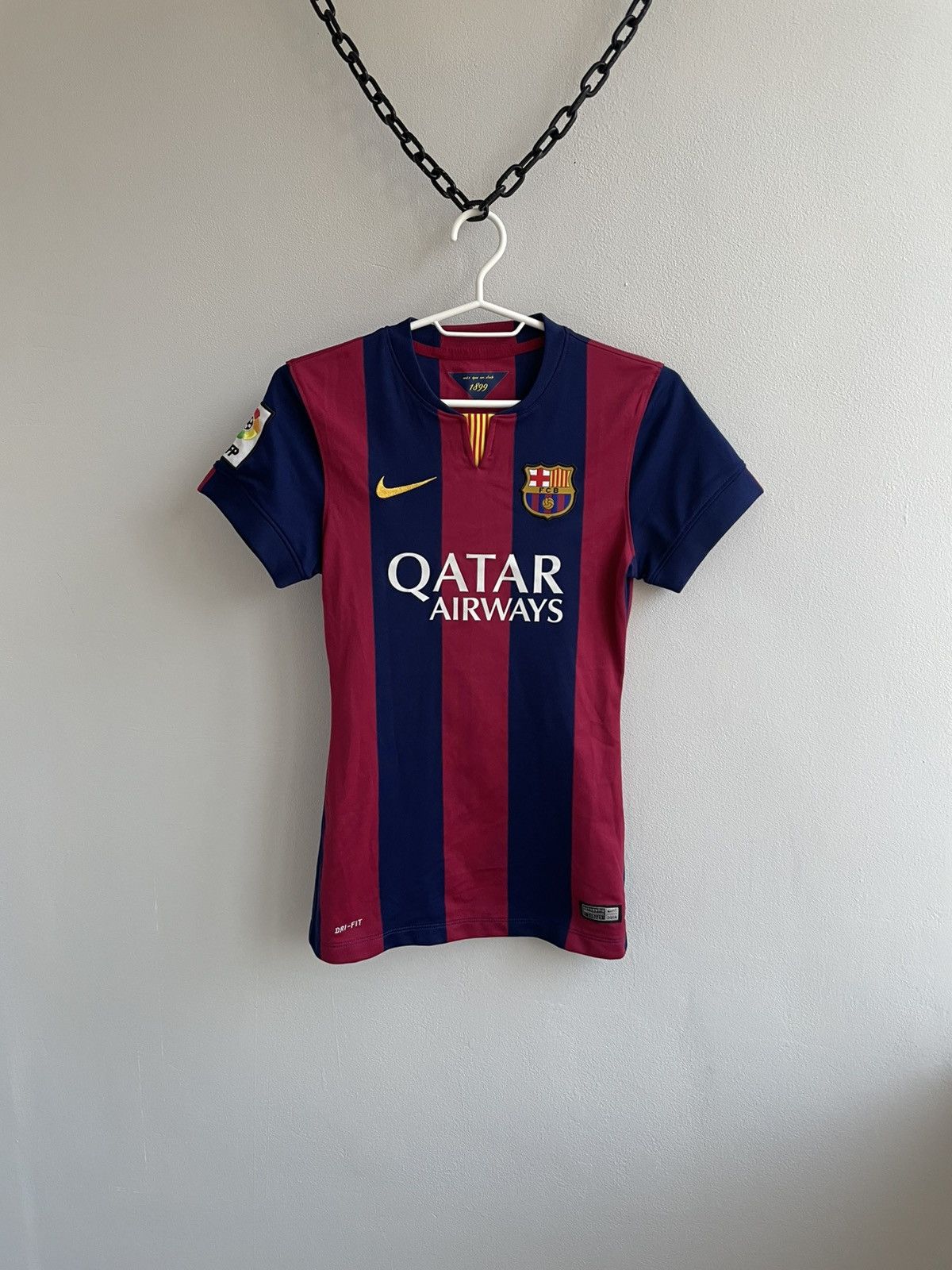 Nike Barcelona 2014 2015 Home Shirt Football Soccer Jersey Nike Size XS / US 0-2 / IT 36-38 - 1 Thumbnail