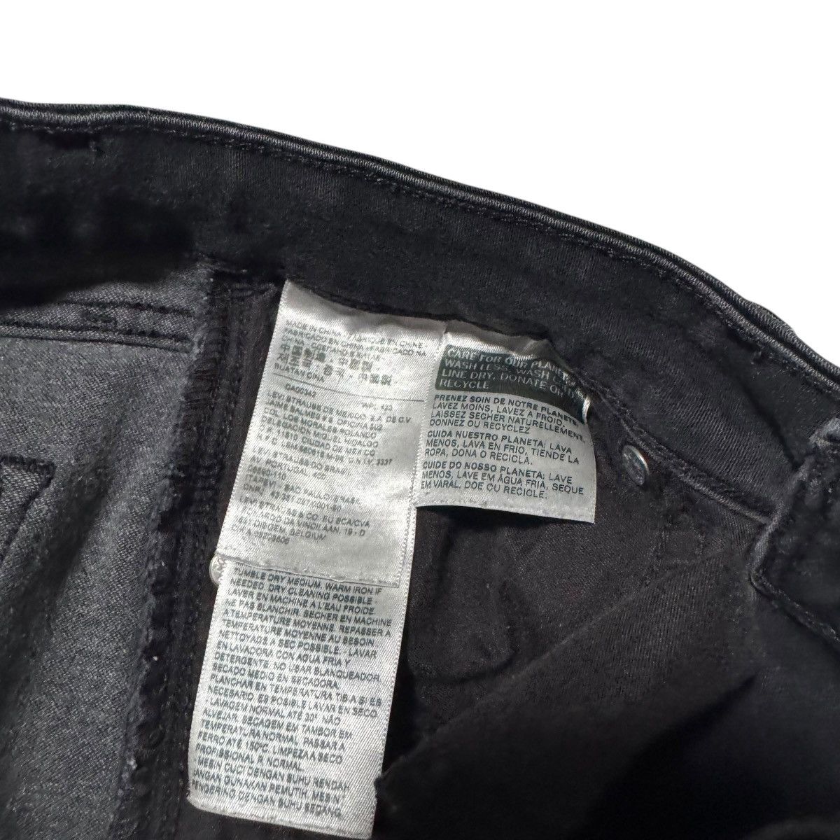 Levi's Levi's Mid Rise Skinny Jeans Women's 6 (Fits 28x31) FLAWS Size 28" / US 6 / IT 42 - 6 Thumbnail