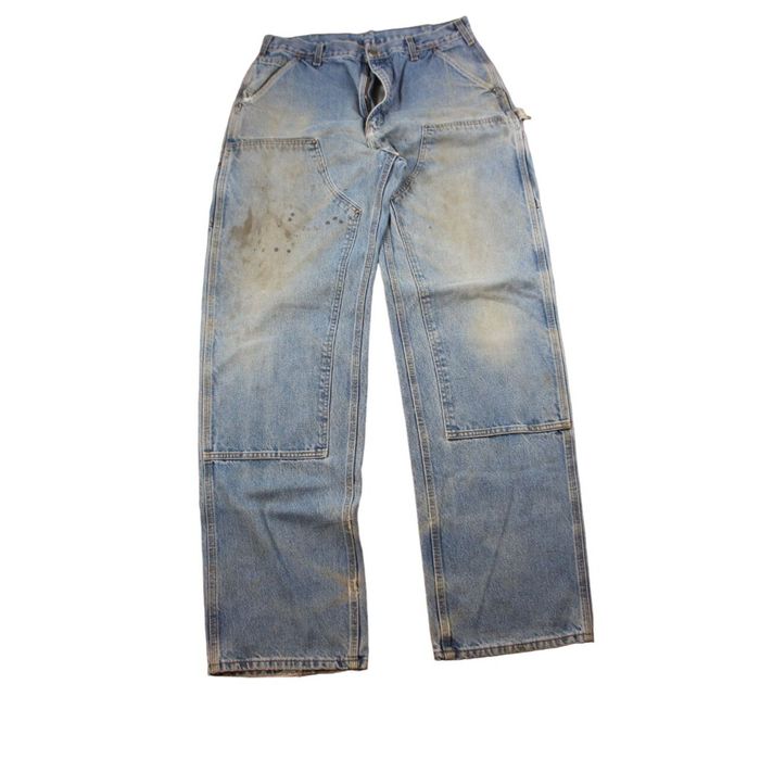 Carhartt Vintage Carhartt Lightwash Denim Jeans 36x36 VXH72U | Grailed