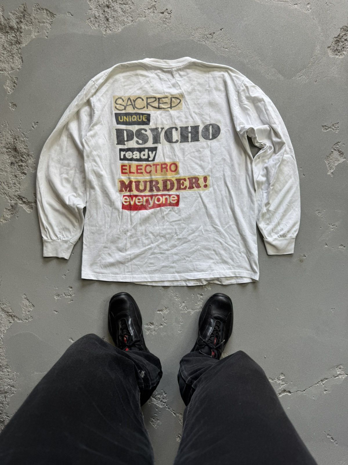 Supreme Longsleeve Box Logo White Tee