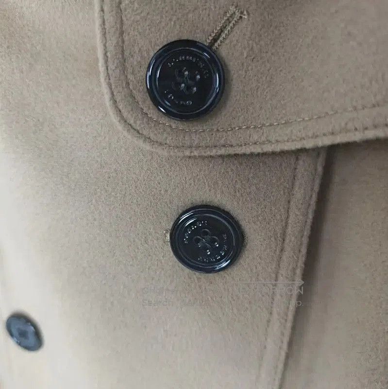 Burberry Burberry Camel Wool Double-Breasted Winter Coat. Size XL / US 12-14 / IT 48-50 - 3 Thumbnail