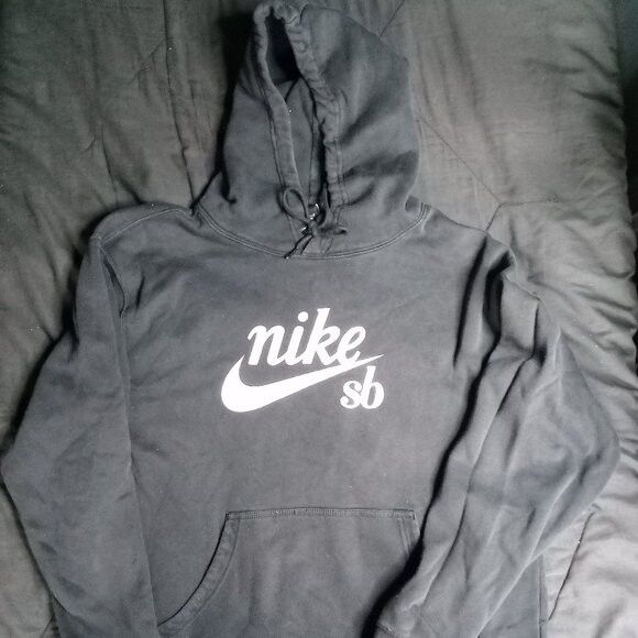 Nike SB Vintage Y2K Nike SB Spell Out Hoodie Sweatshirt Size US L / EU 52-54 / 3 - 2 Thumbnail