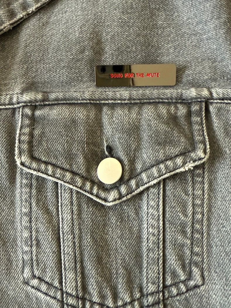 Song For The Mute Song For The Mute size 38 Denim jacket coat Size US S / EU 44-46 / 1 - 3 Thumbnail