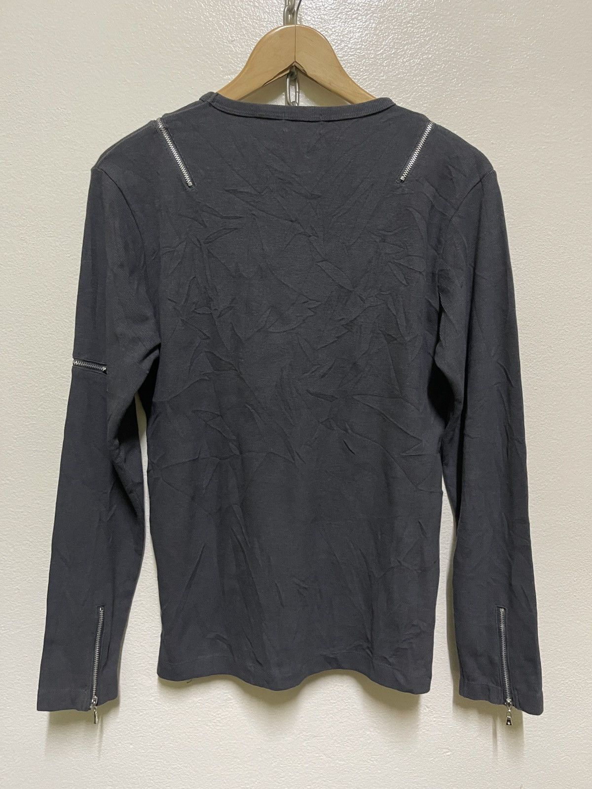 Japanese Brand Semantic Design Sensation Zipper Long Sleeve Size US M / EU 48-50 / 2 - 8 Thumbnail