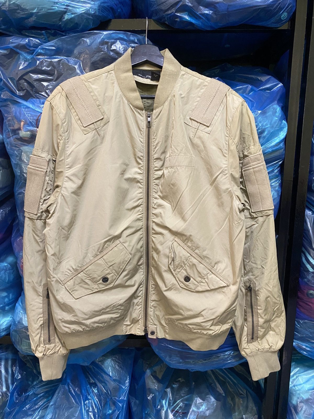 RLX Ralph Lauren Tactical Nylon Bomber - Military Inspired