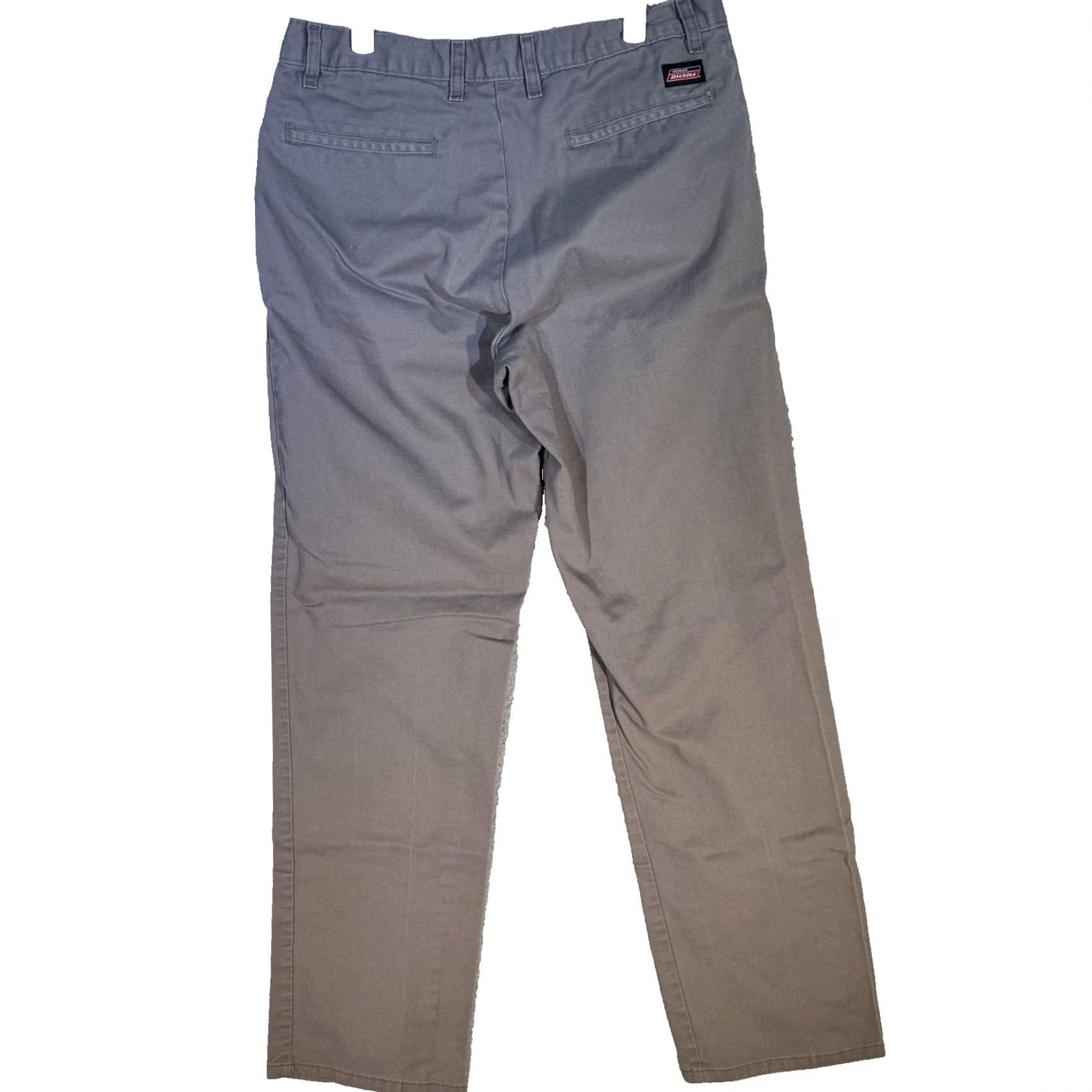 Dickies Dickies Pants Mens Regular Straight Leg Chino Workwear Taupe 34x34 Gray Size US 34 / EU 50 - 2 Thumbnail