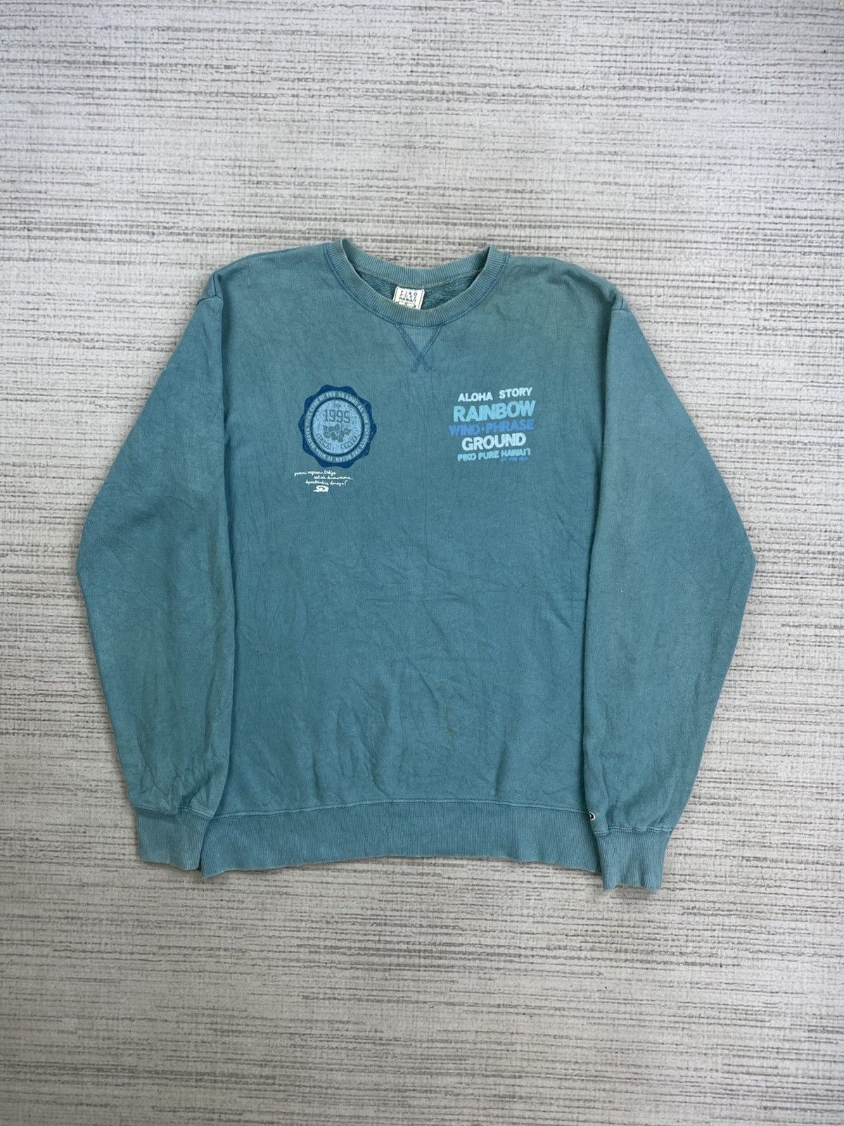 Vintage Vintage Piko Pure Hawaii Surfing Sweatshirt Size US L / EU 52-54 / 3 - 1 Thumbnail