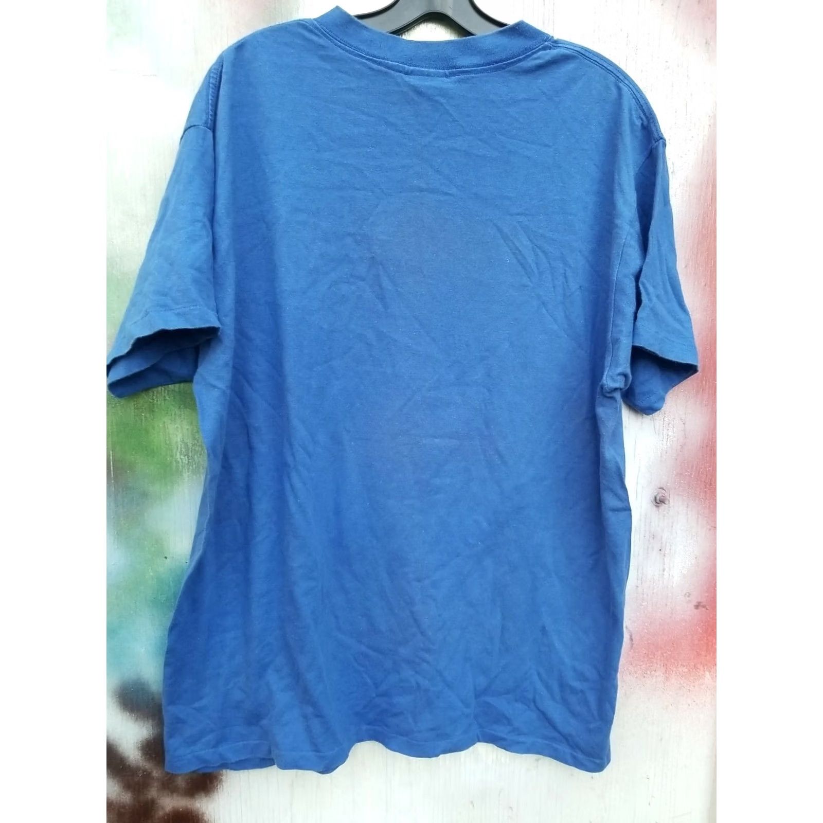 Nutmeg VINTAGE Nutmeg Shirt Mens XL Blue New York Giants Men Size Made USA NFL Club Size US XL / EU 56 / 4 - 3 Thumbnail
