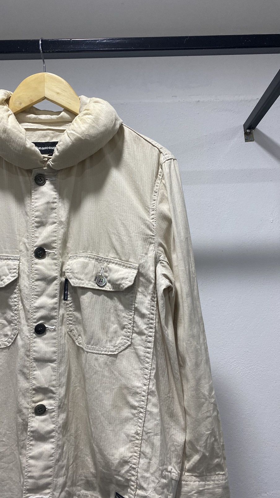 Issey Miyake × Ne-Net × mercibeaucoup Sold💥Issey Miyake Hooded Jacket Pillow Neck Size US M / EU 48-50 / 2 - 2 Thumbnail